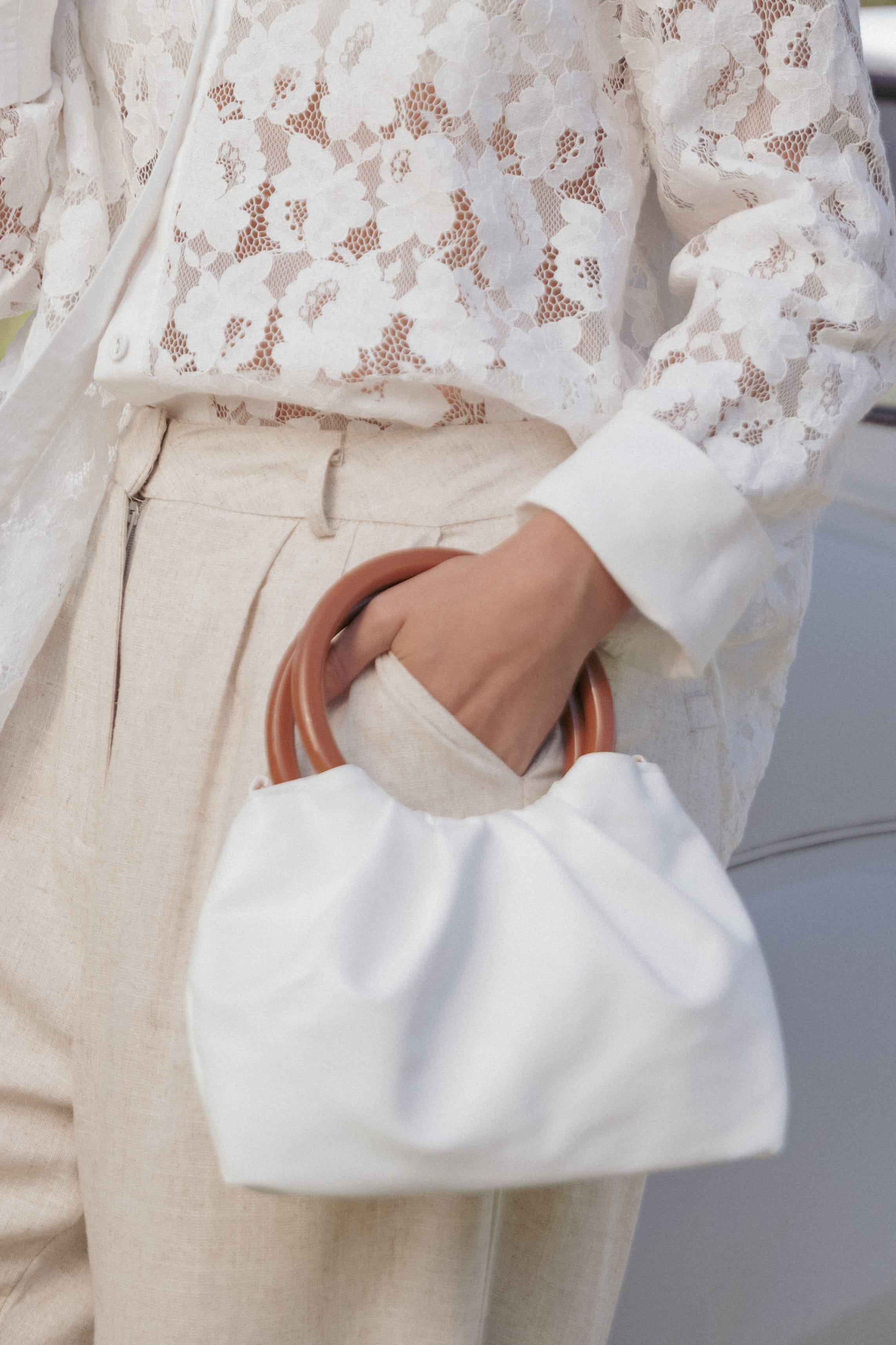 ACCESSORIES Indra Bag - White