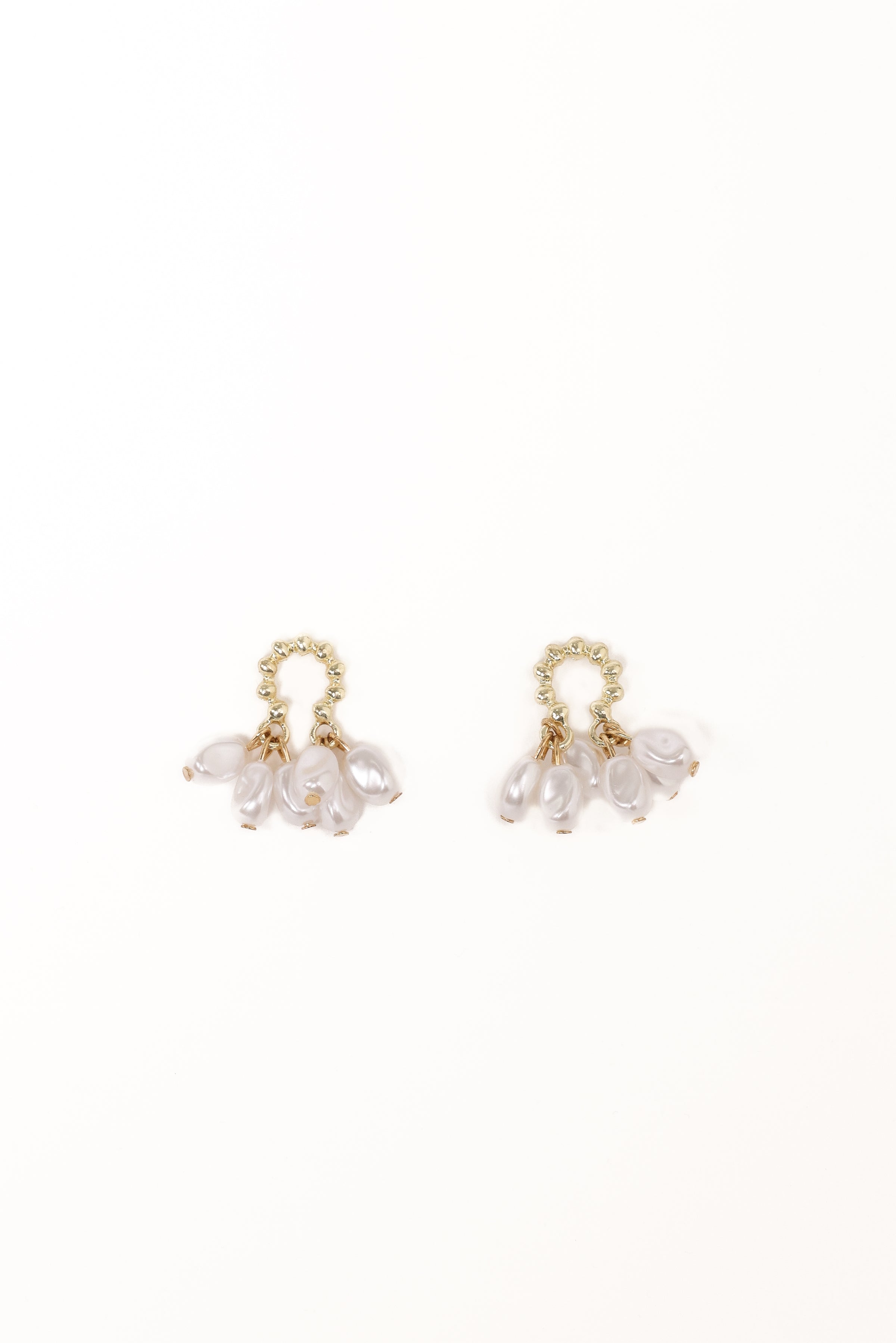 ACCESSORIES Jemima Earrings - Gold Pearl