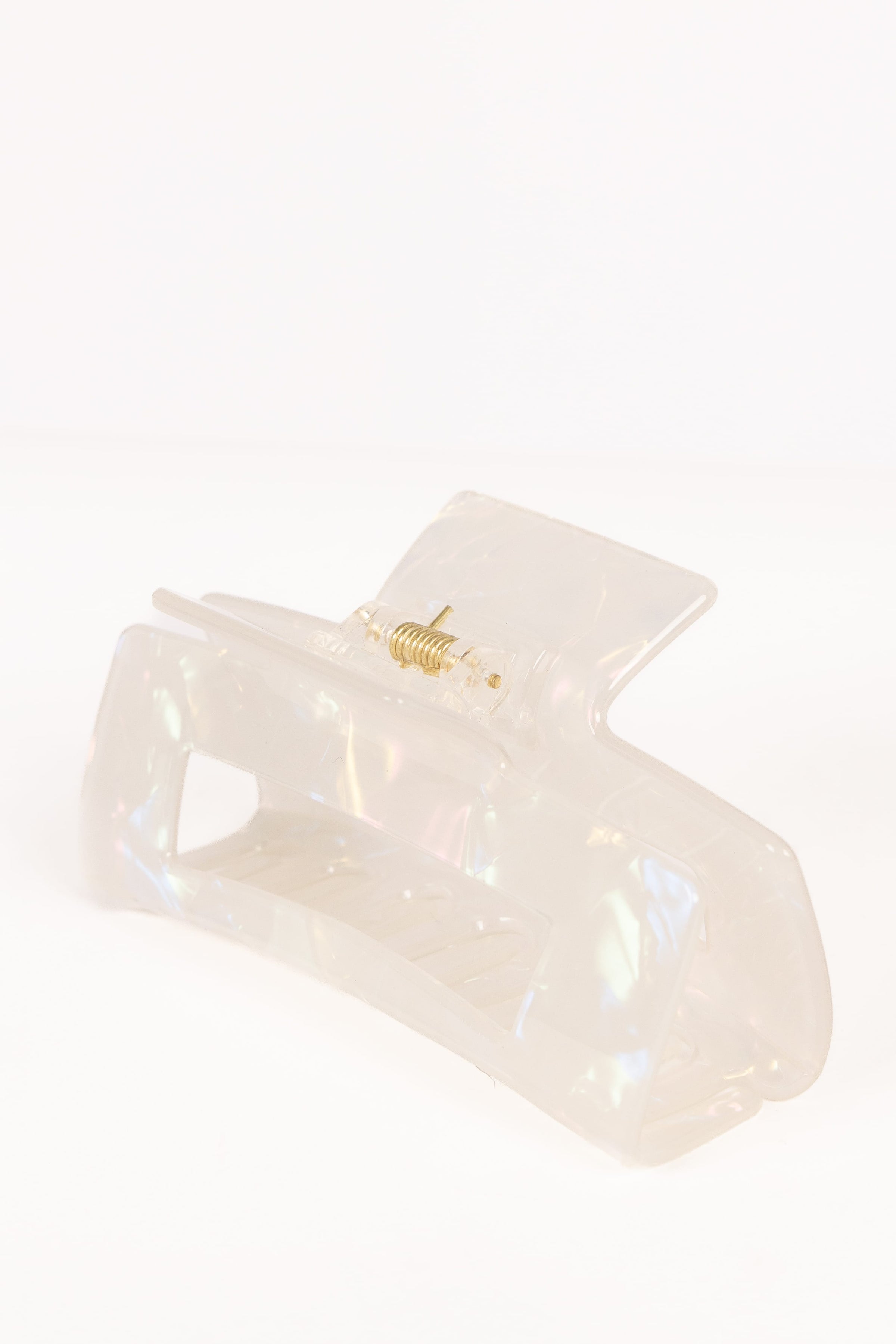 ACCESSORIES Jennifer Hair Clip - White/Silver
