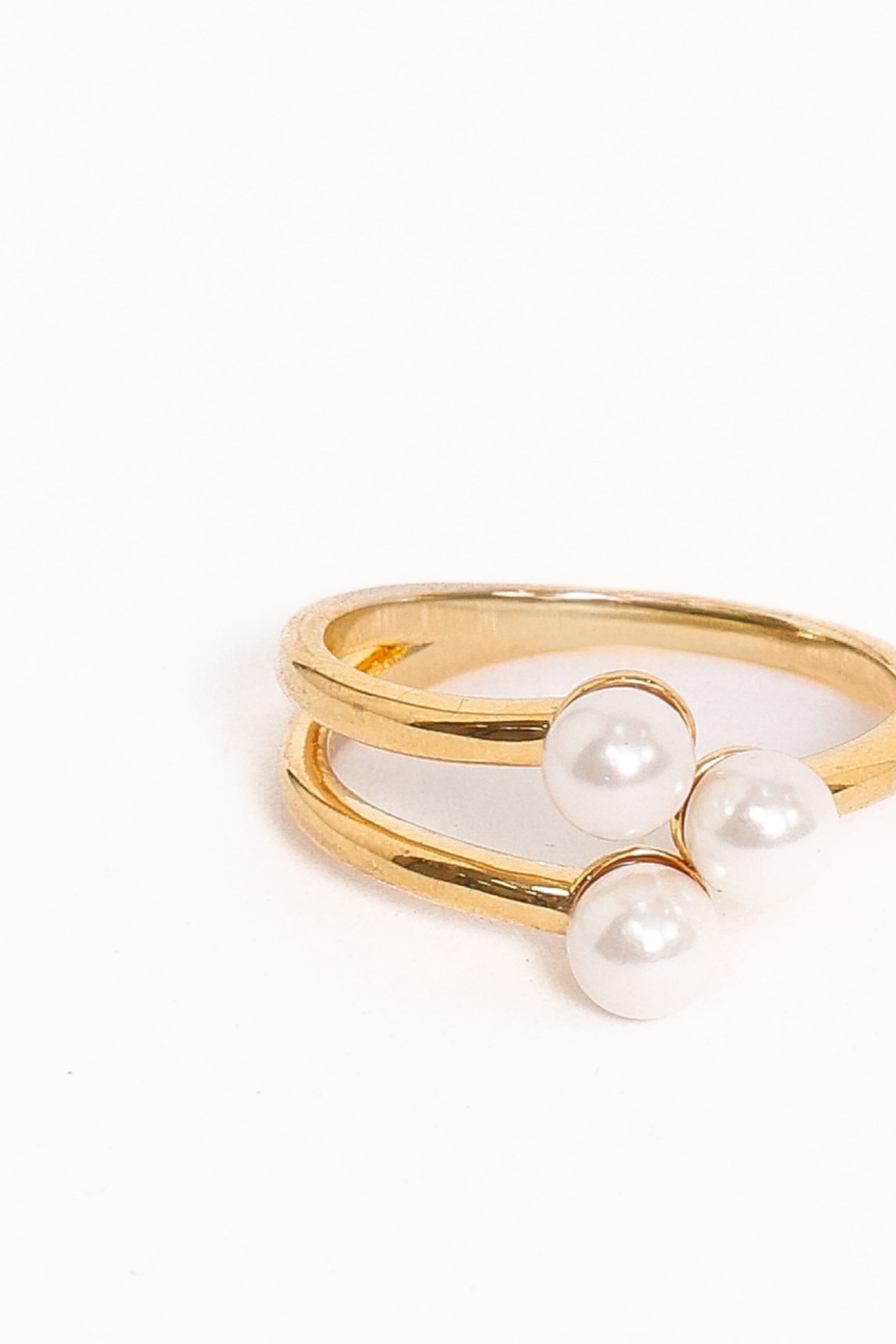 ACCESSORIES Kelsey Pearl Ring - Gold