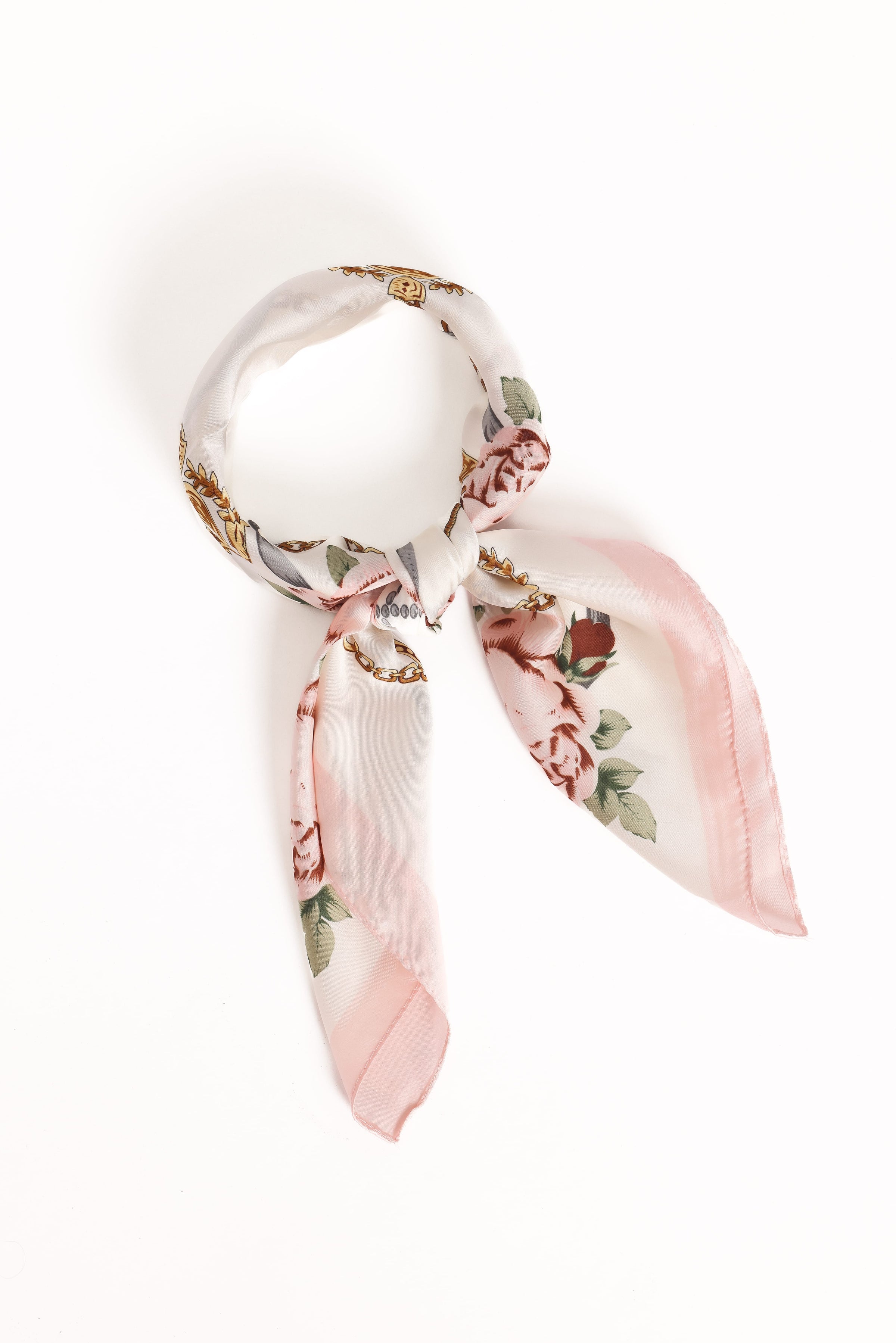 ACCESSORIES Kennedy Hair Scarf - White Floral