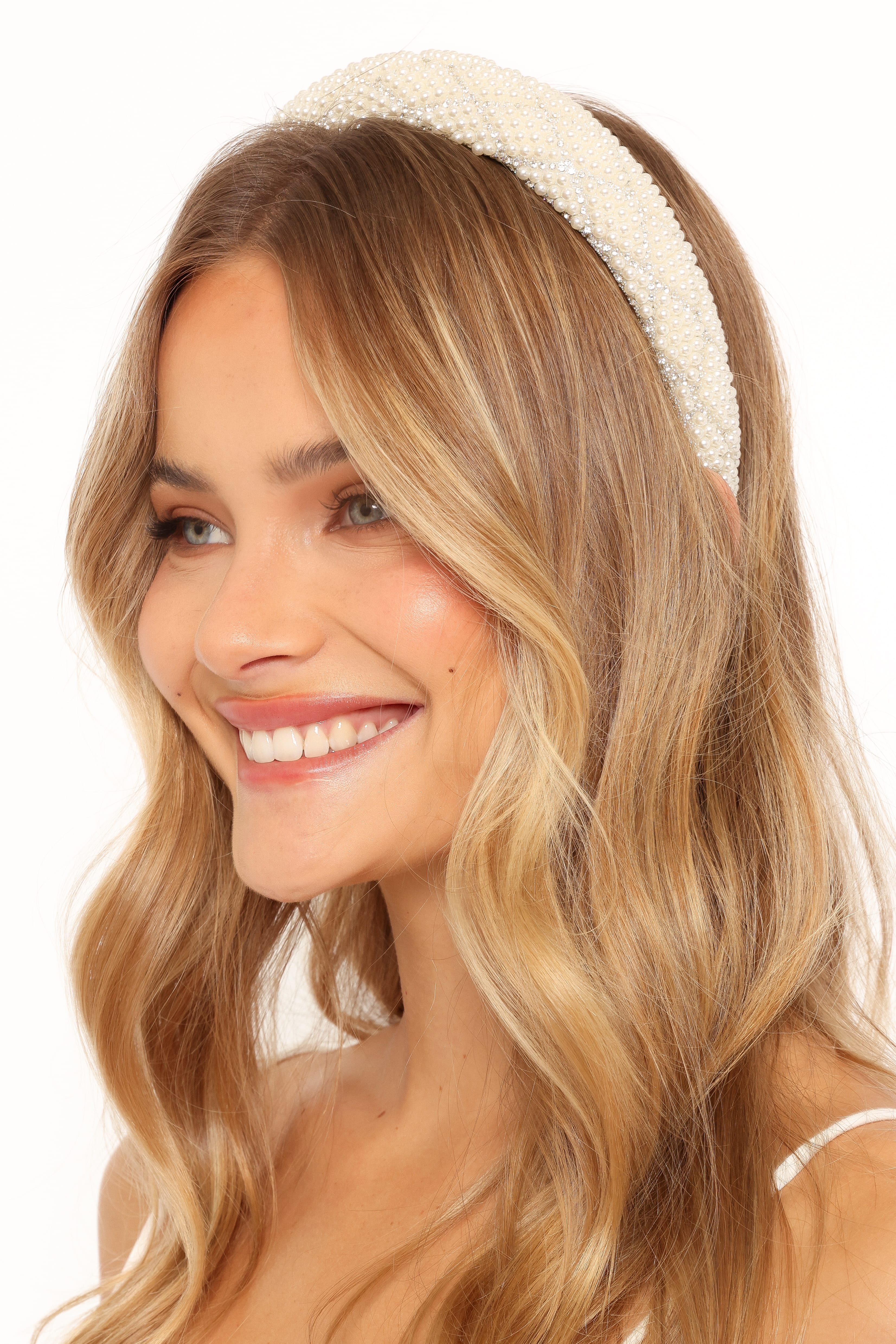 ACCESSORIES Leah Headband - Pearl