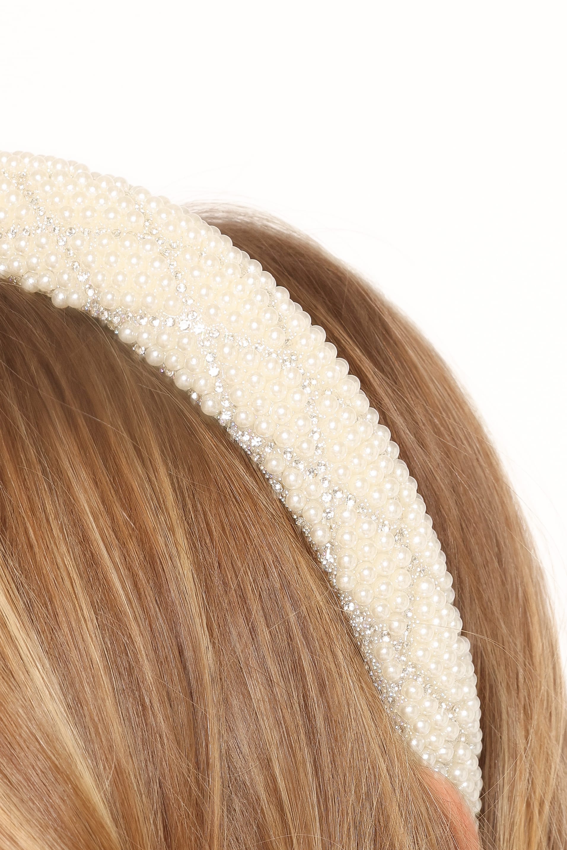 ACCESSORIES Leah Headband - Pearl