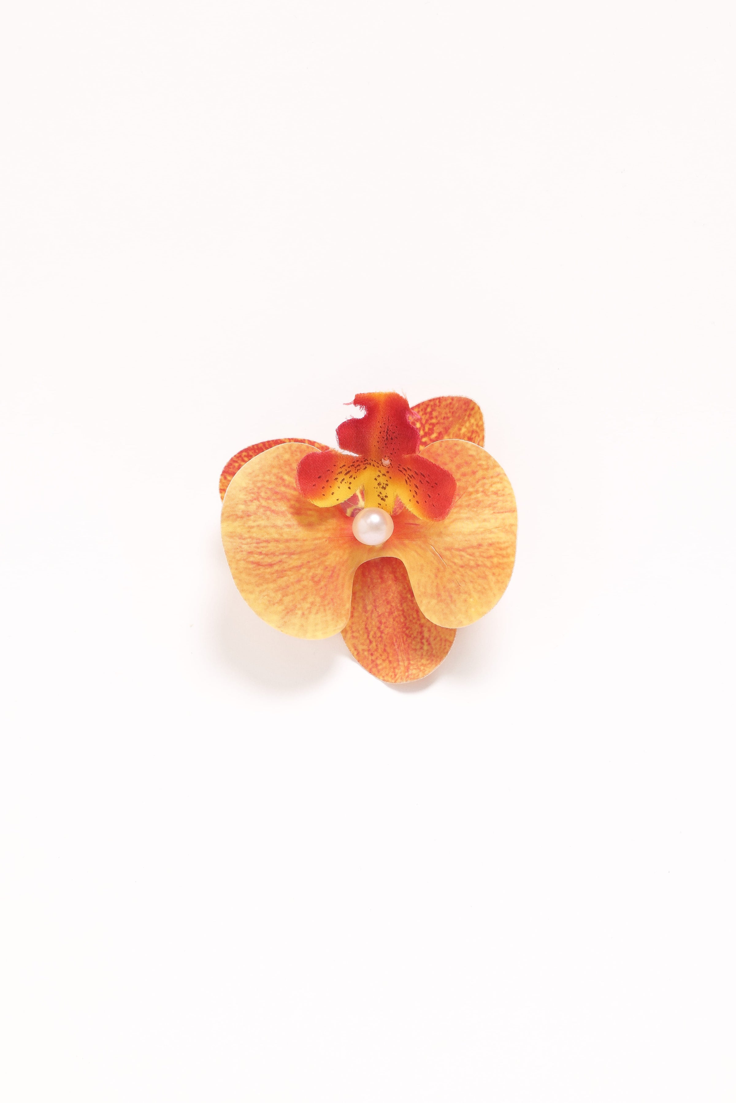 ACCESSORIES Leila Orchid Hair Clip - Orange