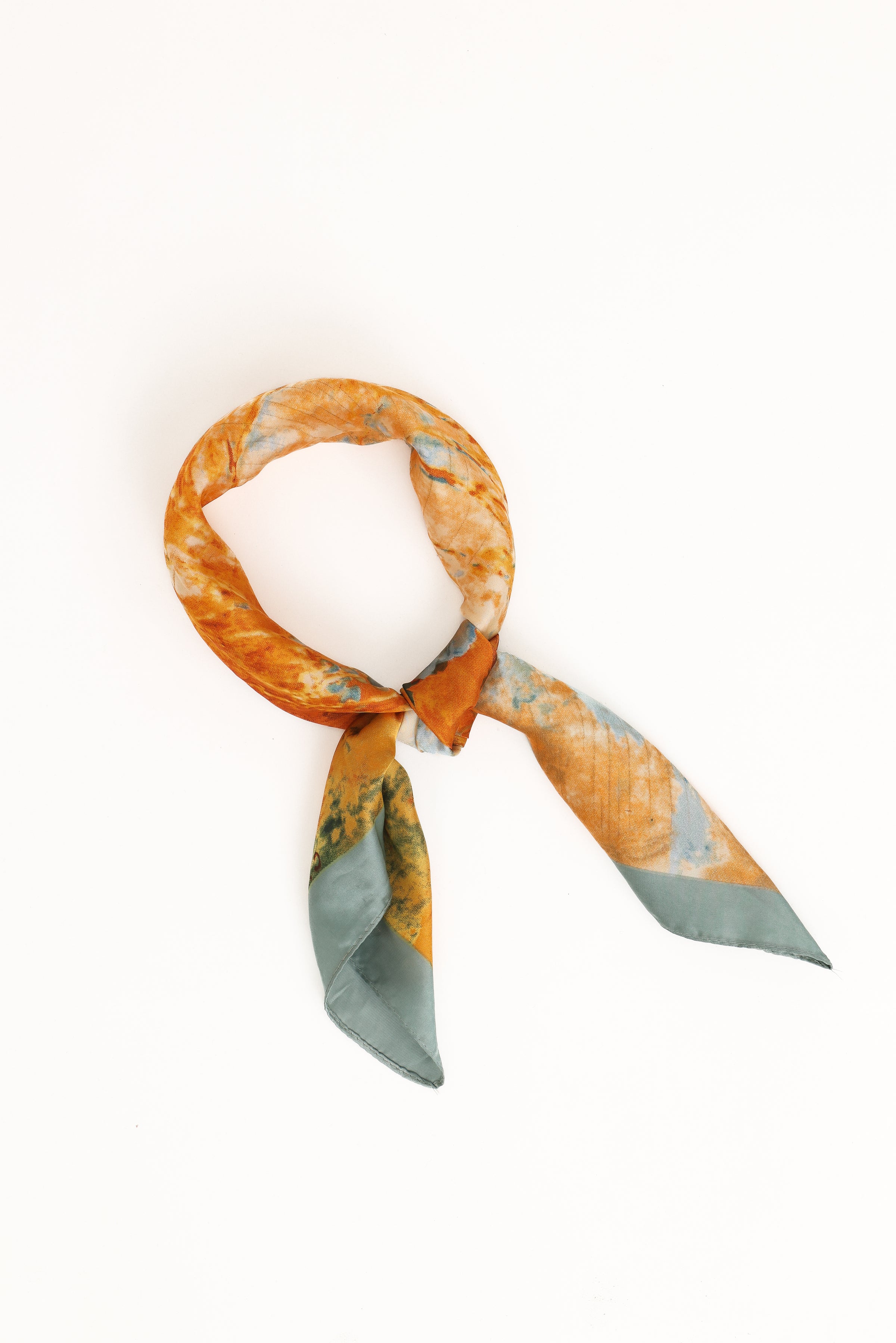 ACCESSORIES Loreta Hair Scarf - Yellow/Blue