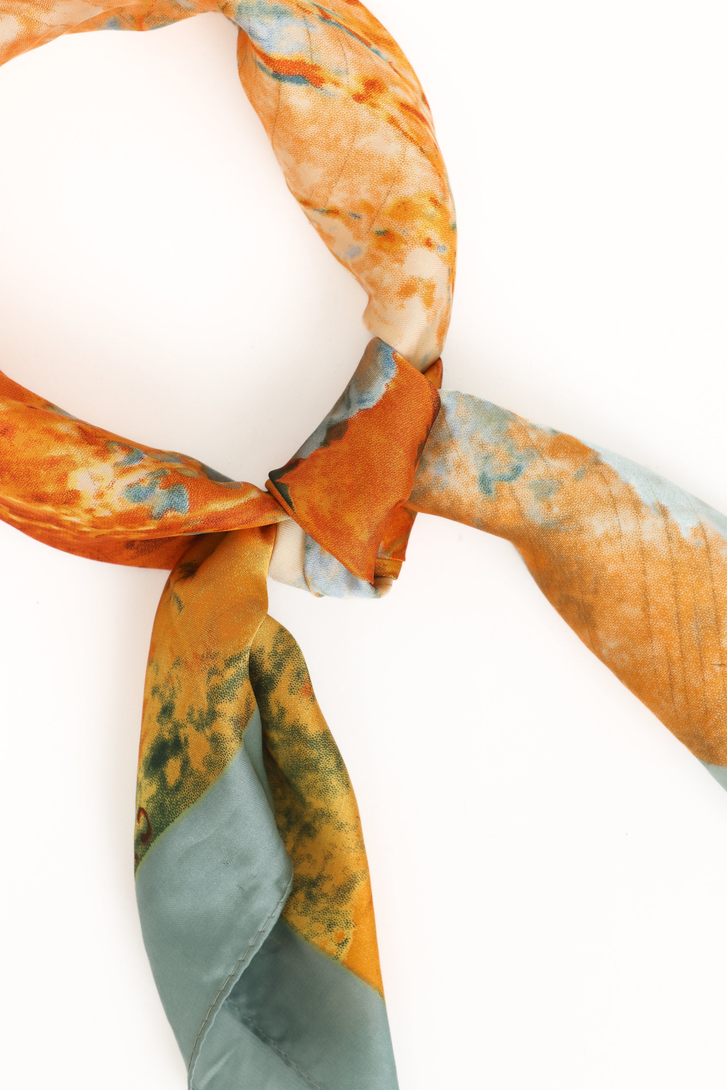 ACCESSORIES Loreta Hair Scarf - Yellow/Blue