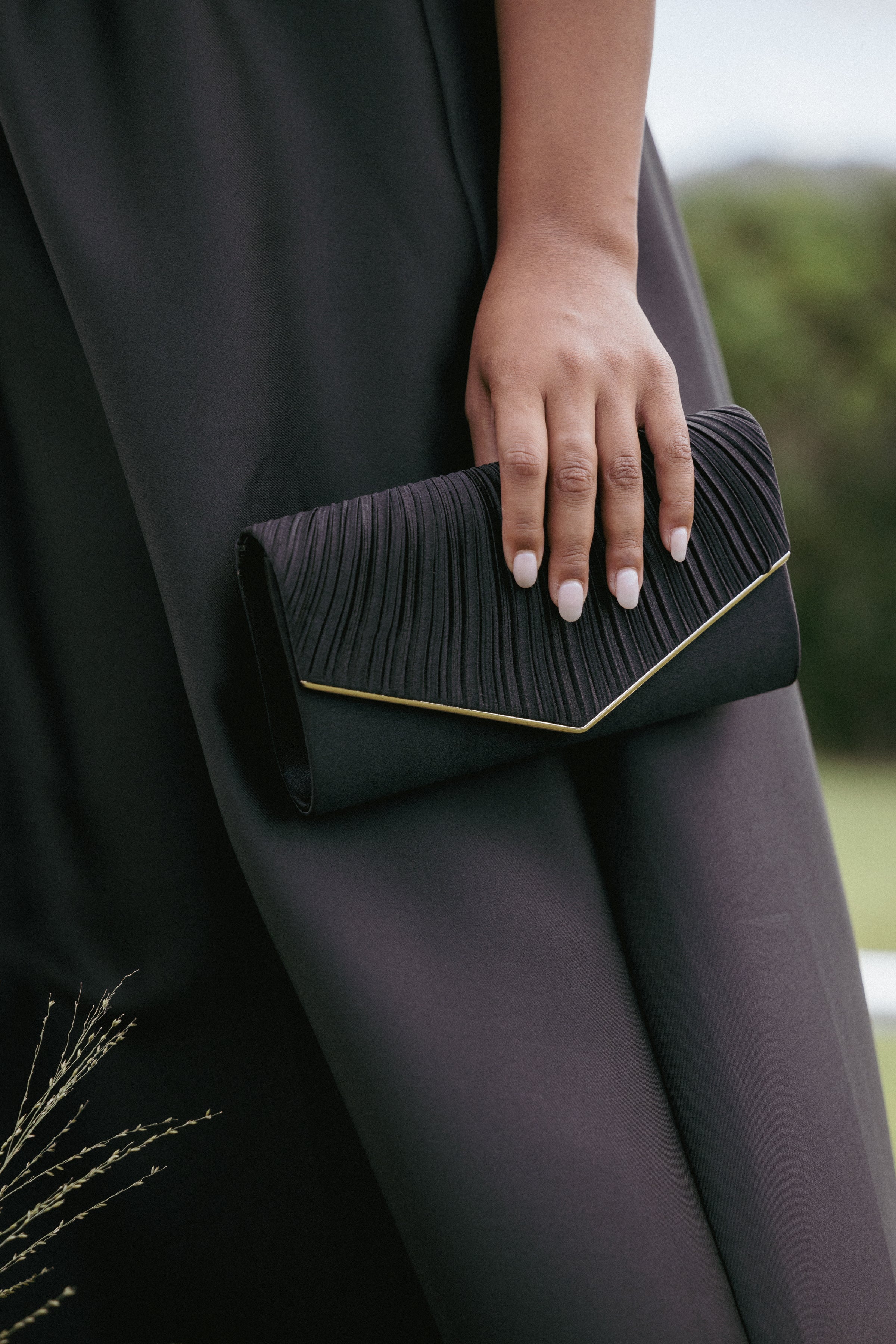 ACCESSORIES Lucia Clutch - Black