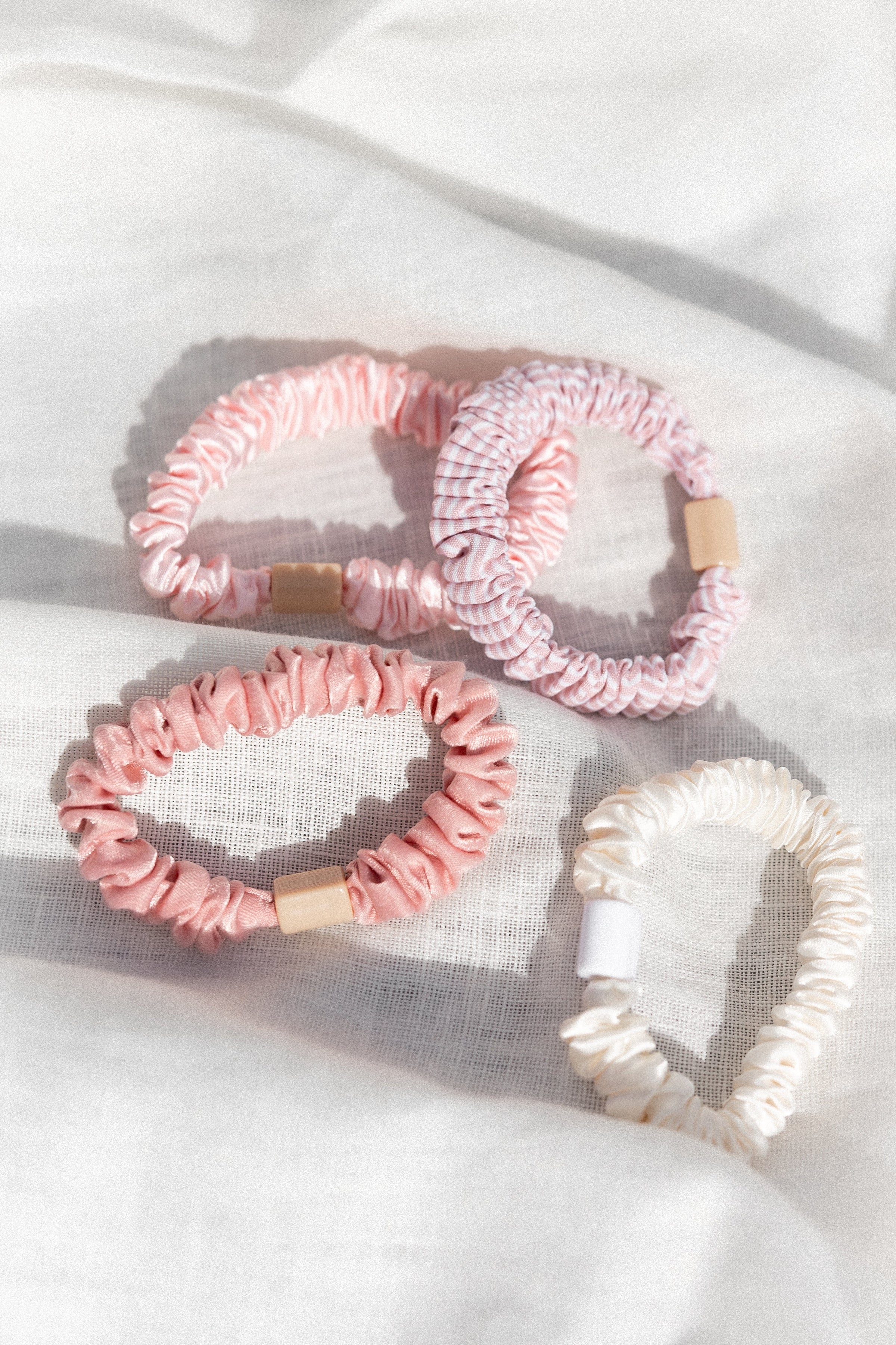ACCESSORIES @Maddox Hair Tie Set - Pink Multi