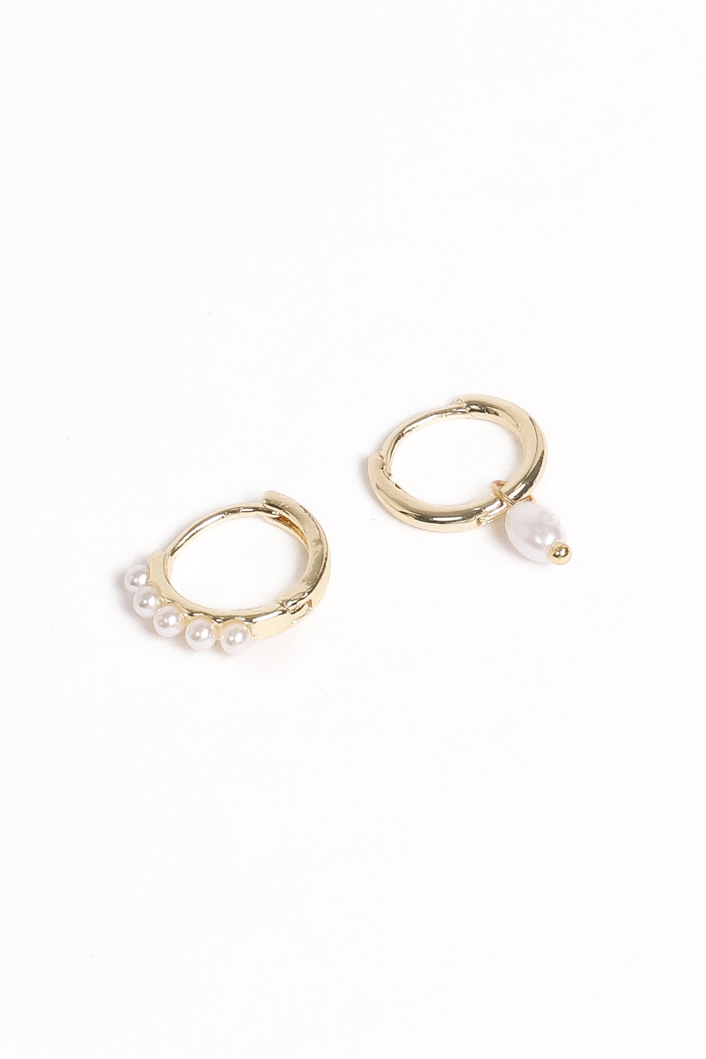 ACCESSORIES Maracuja Earring Set - Gold/Pearl
