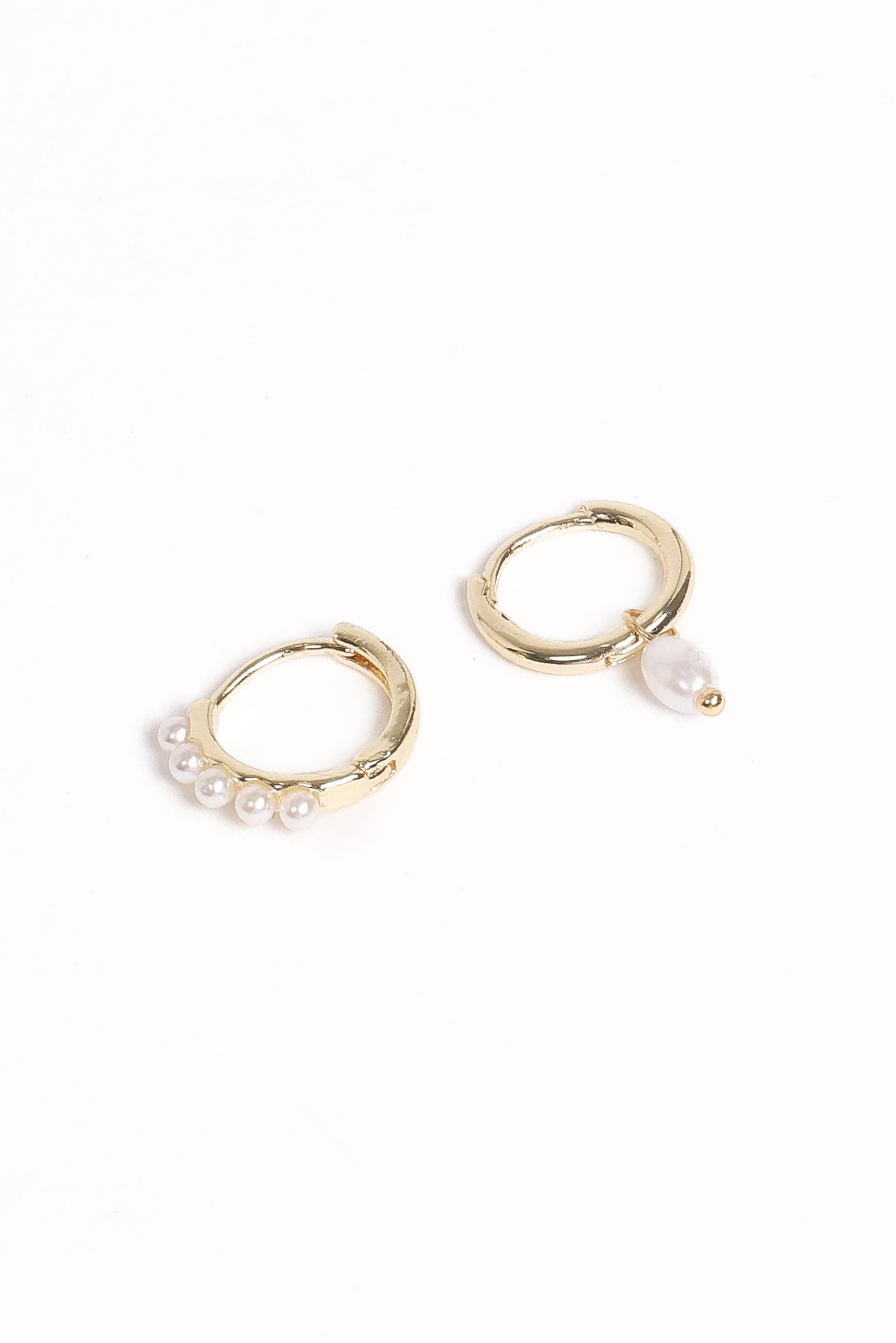 ACCESSORIES Maracuja Earring Set - Gold/Pearl