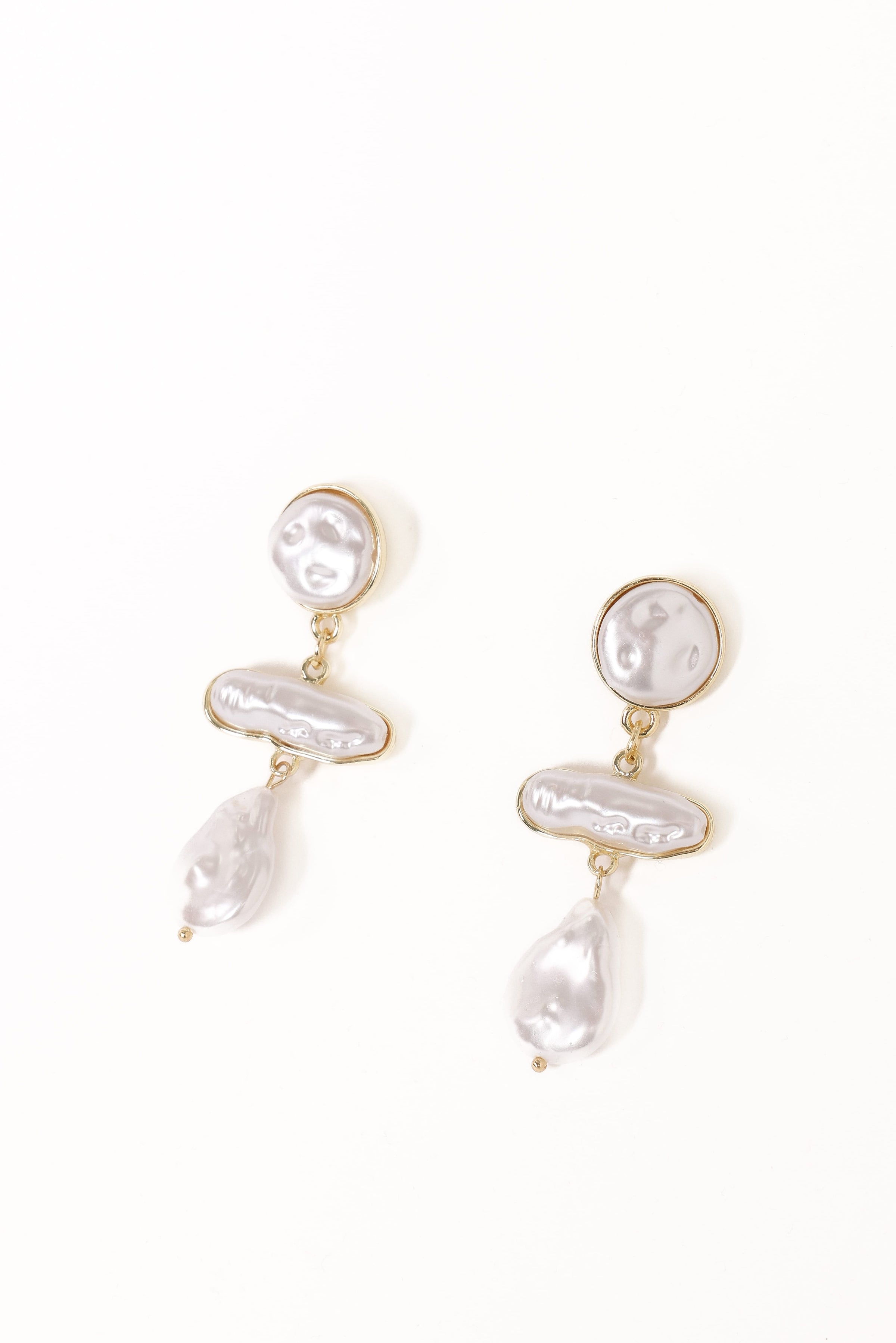 ACCESSORIES Marella Earrings - Gold Pearl