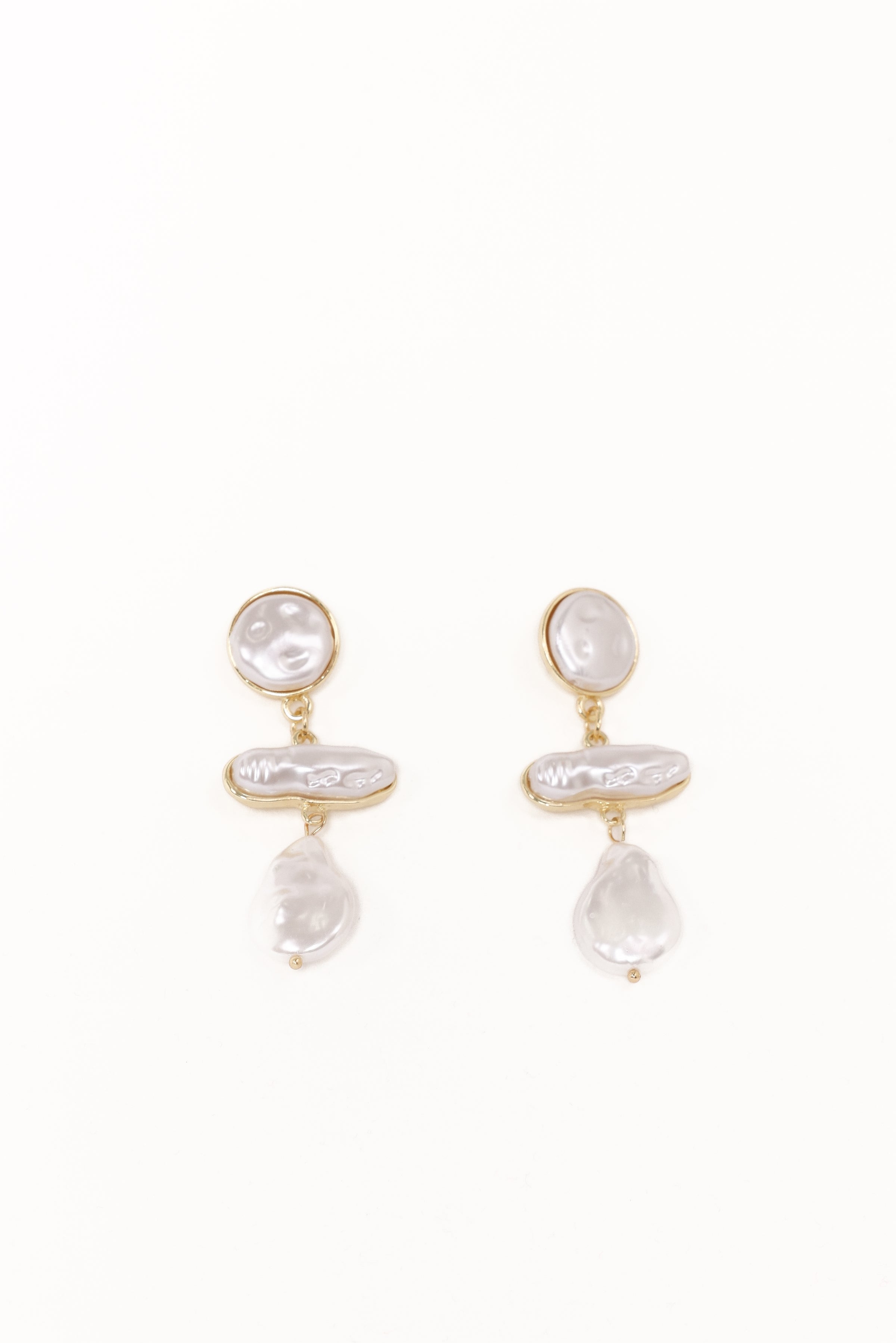 ACCESSORIES Marella Earrings - Gold Pearl