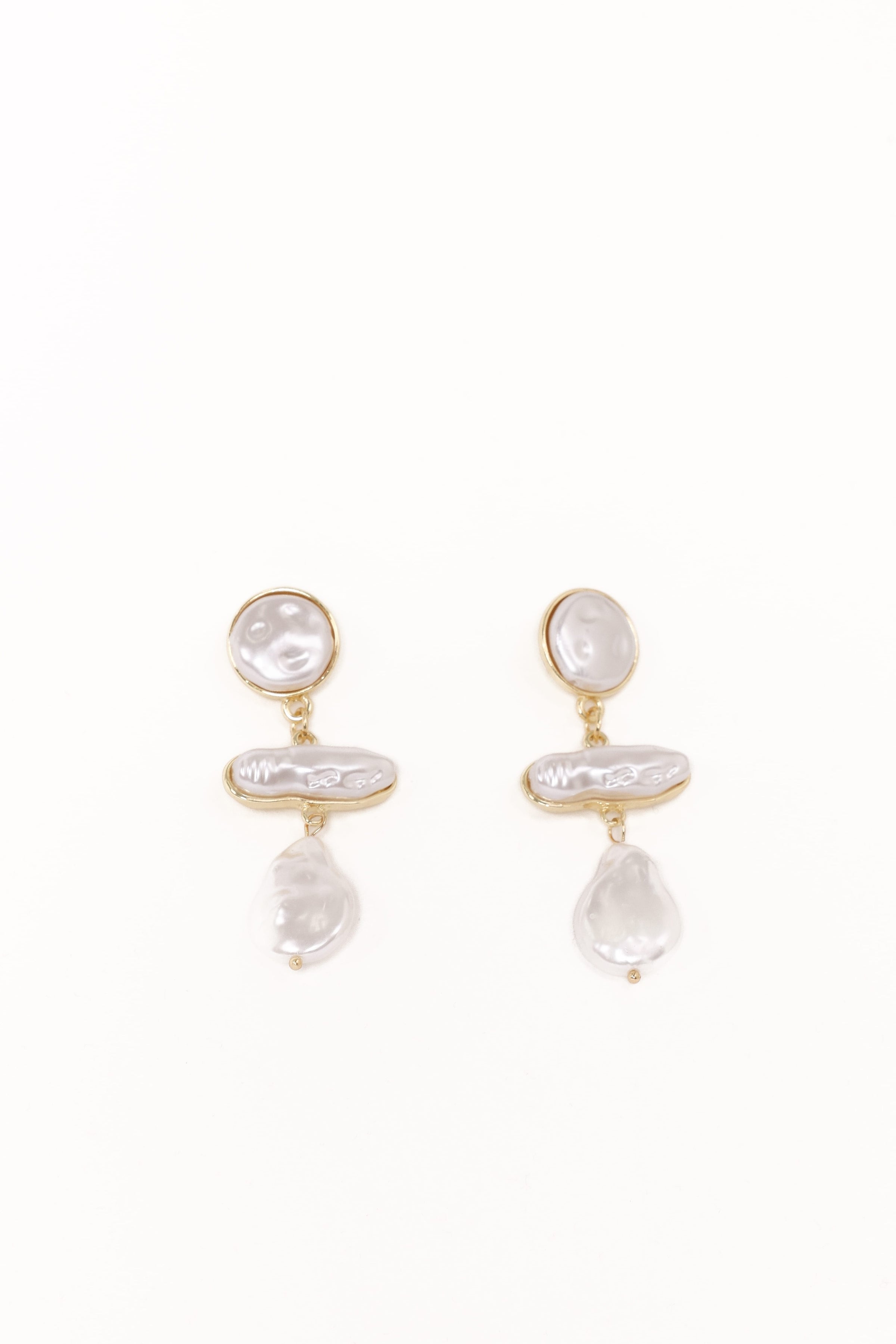 ACCESSORIES Marella Earrings - Gold Pearl