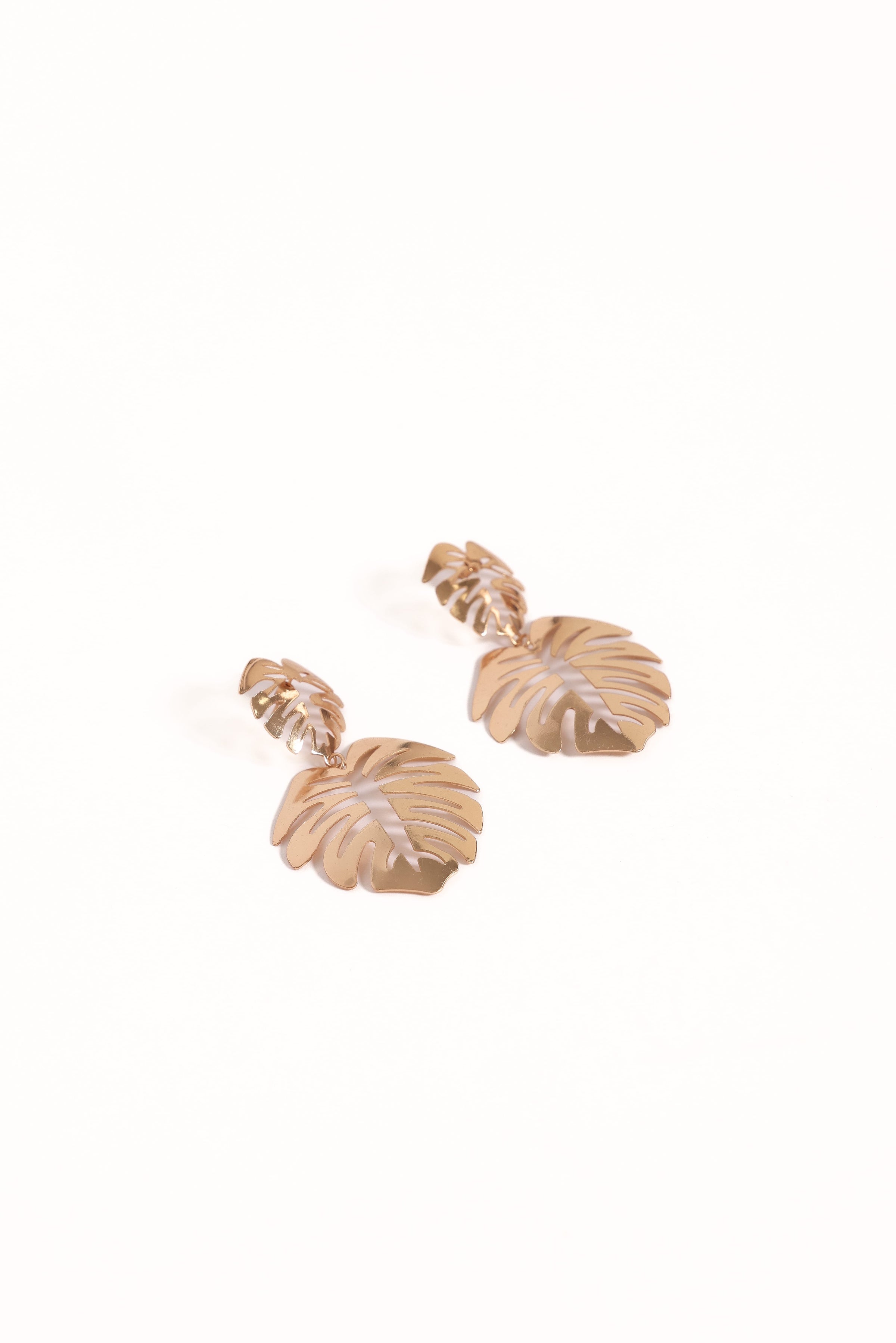 ACCESSORIES Palm Earrings - Gold