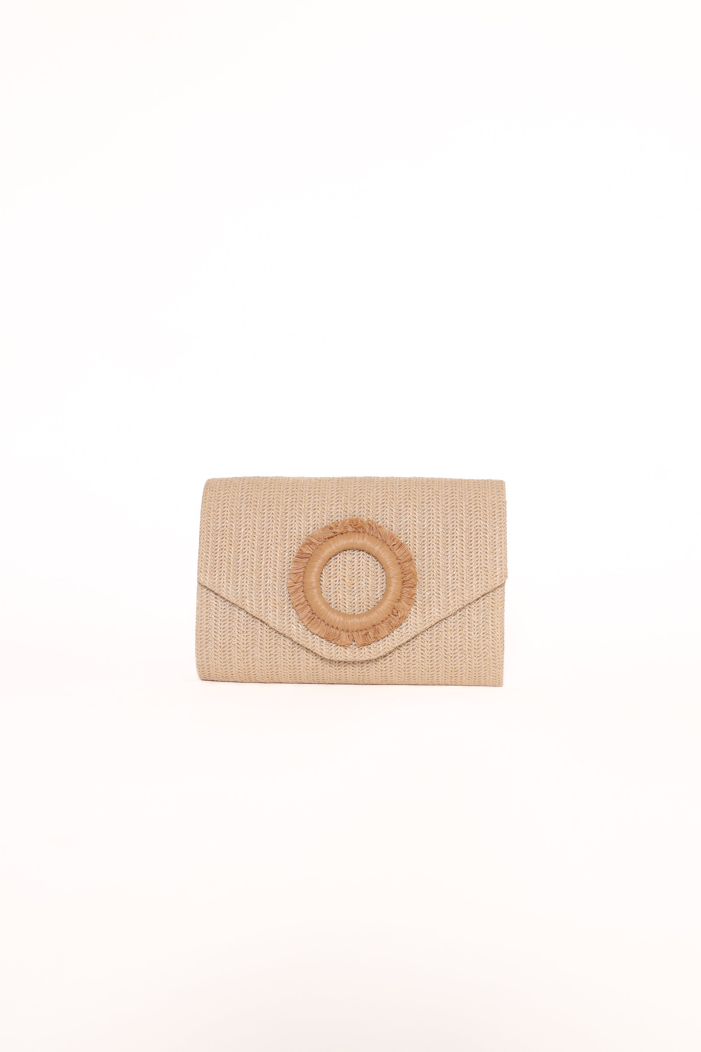 ACCESSORIES Panama Clutch - Sand