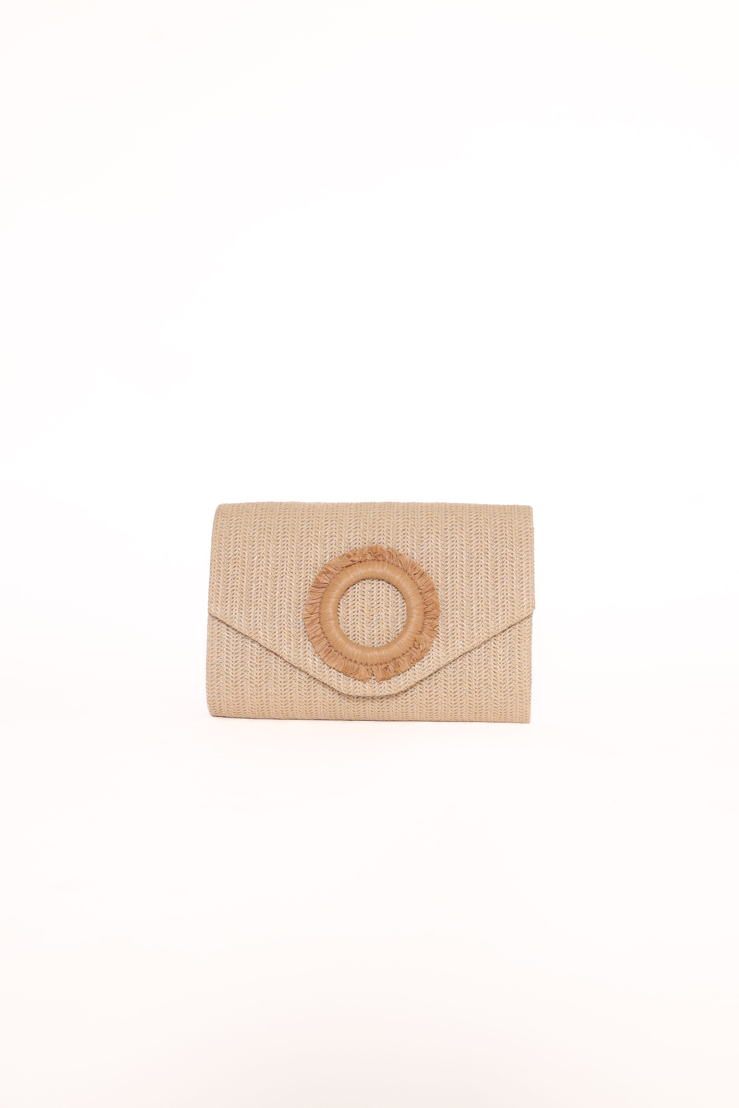 ACCESSORIES Panama Clutch - Sand