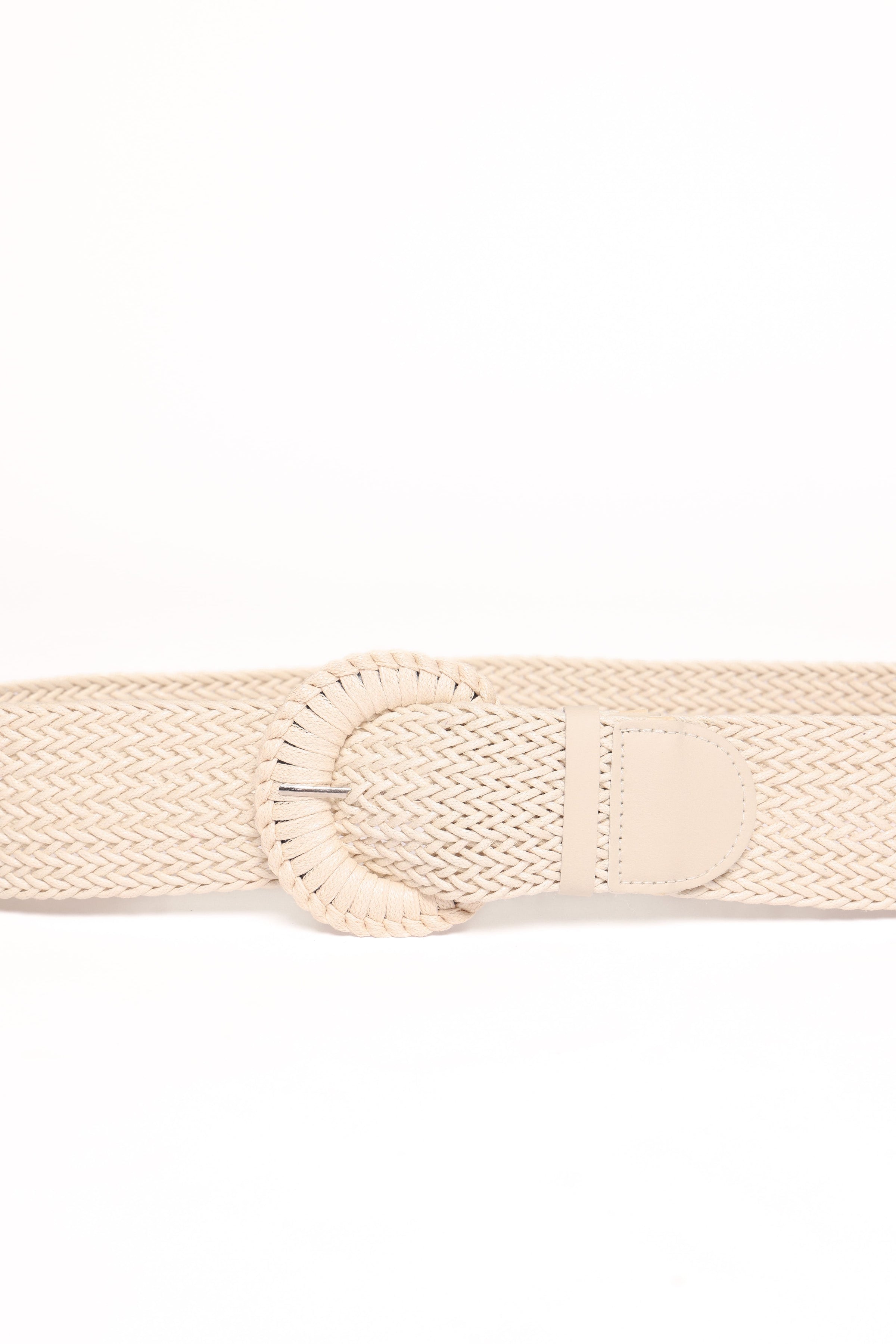 ACCESSORIES Preston Belt - Cream