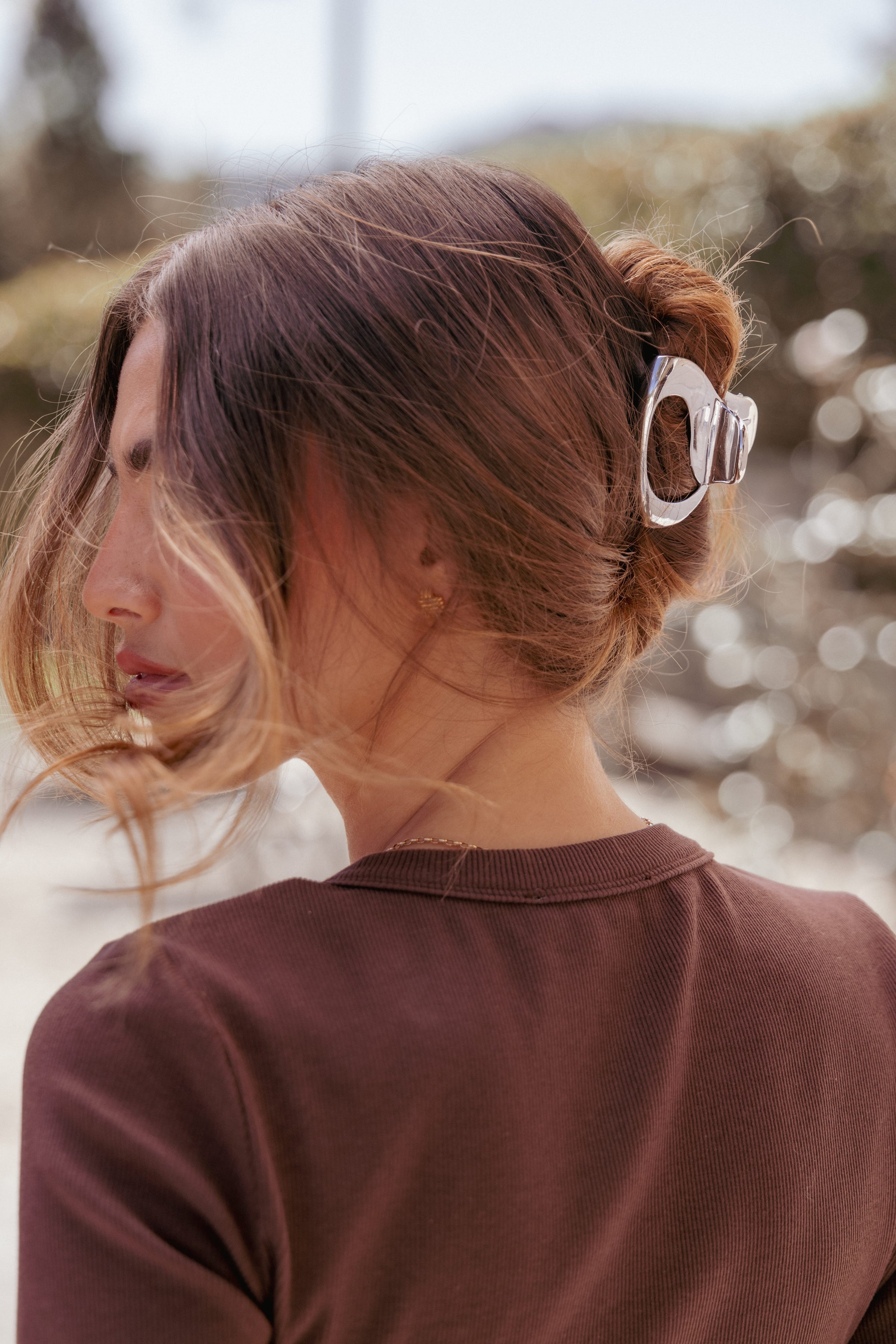 ACCESSORIES Ramona Hairclip - Silver