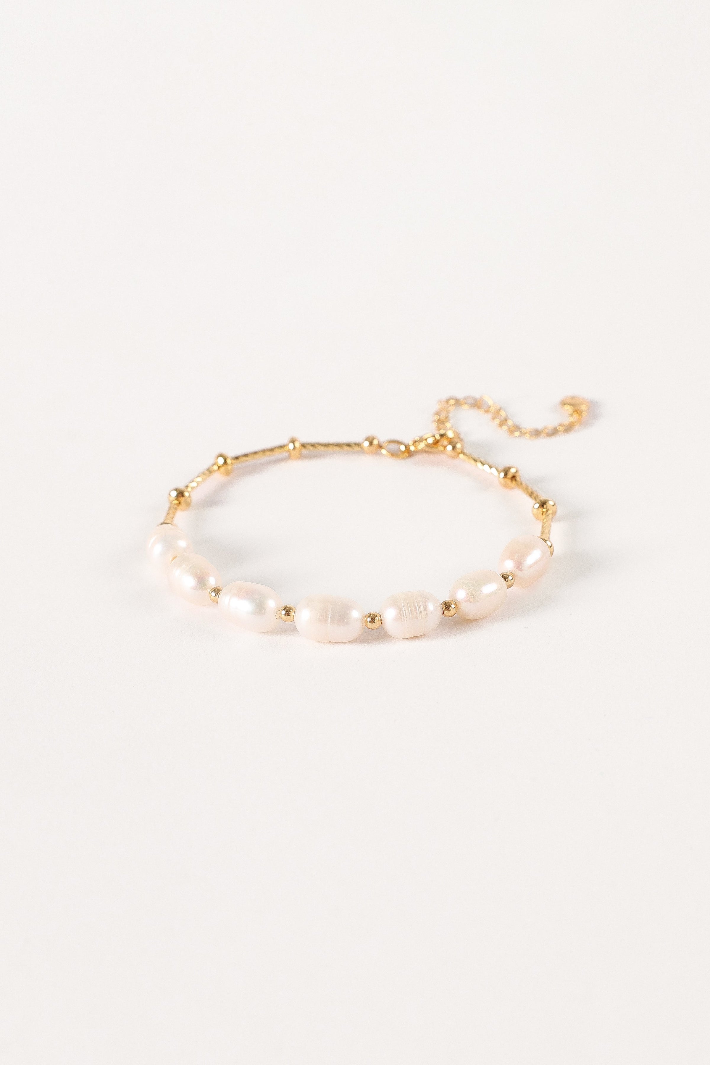 ACCESSORIES @Ren Pearl Bracelet - Gold
