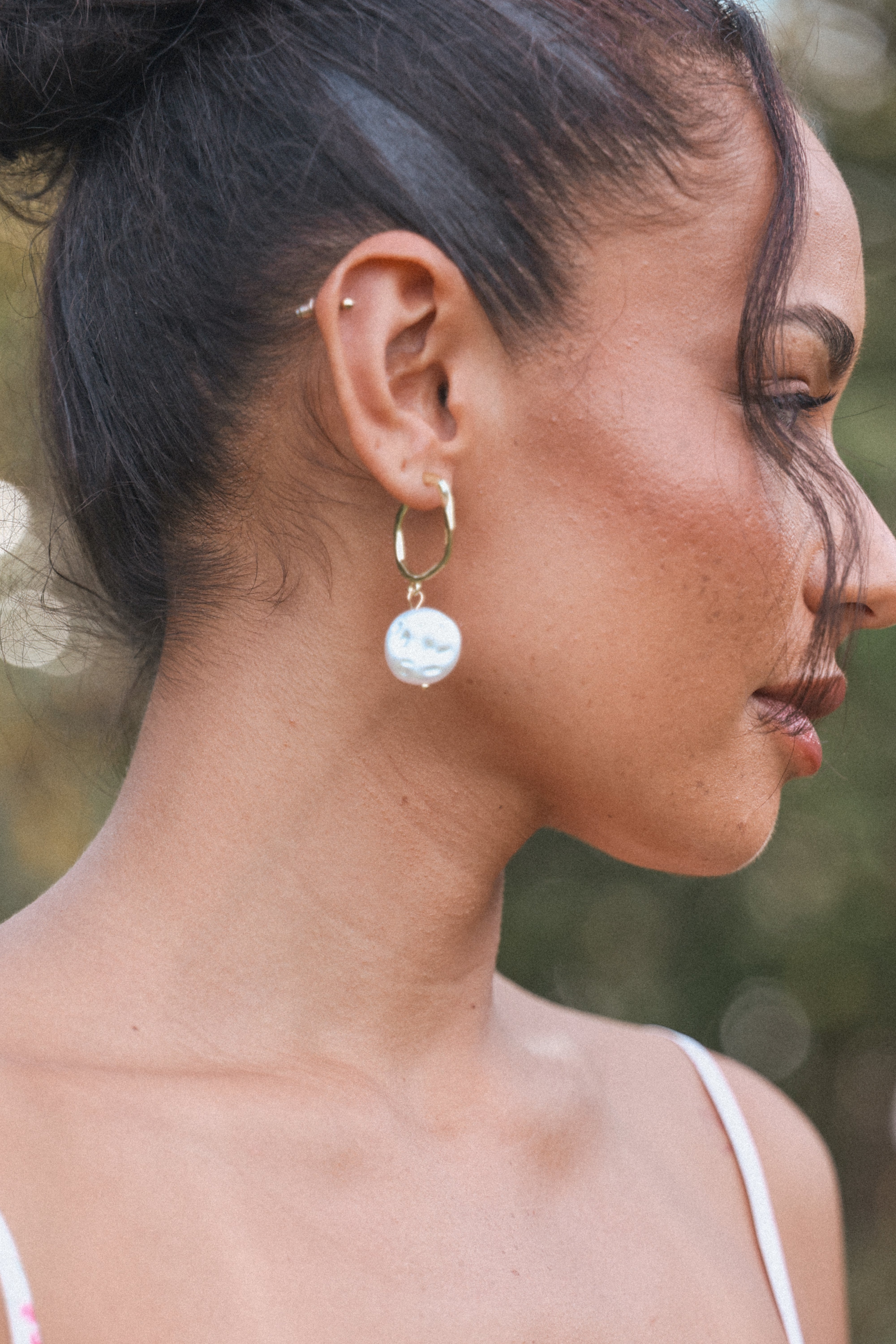 ACCESSORIES Rochelle Earrings - Gold/Pearl