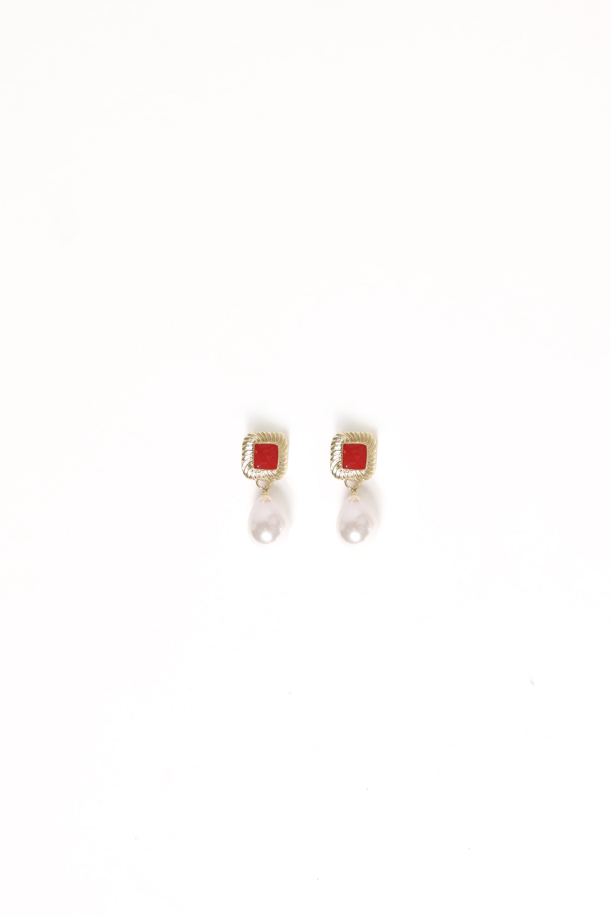 ACCESSORIES Rosalind Earrings - Gold/Pearl