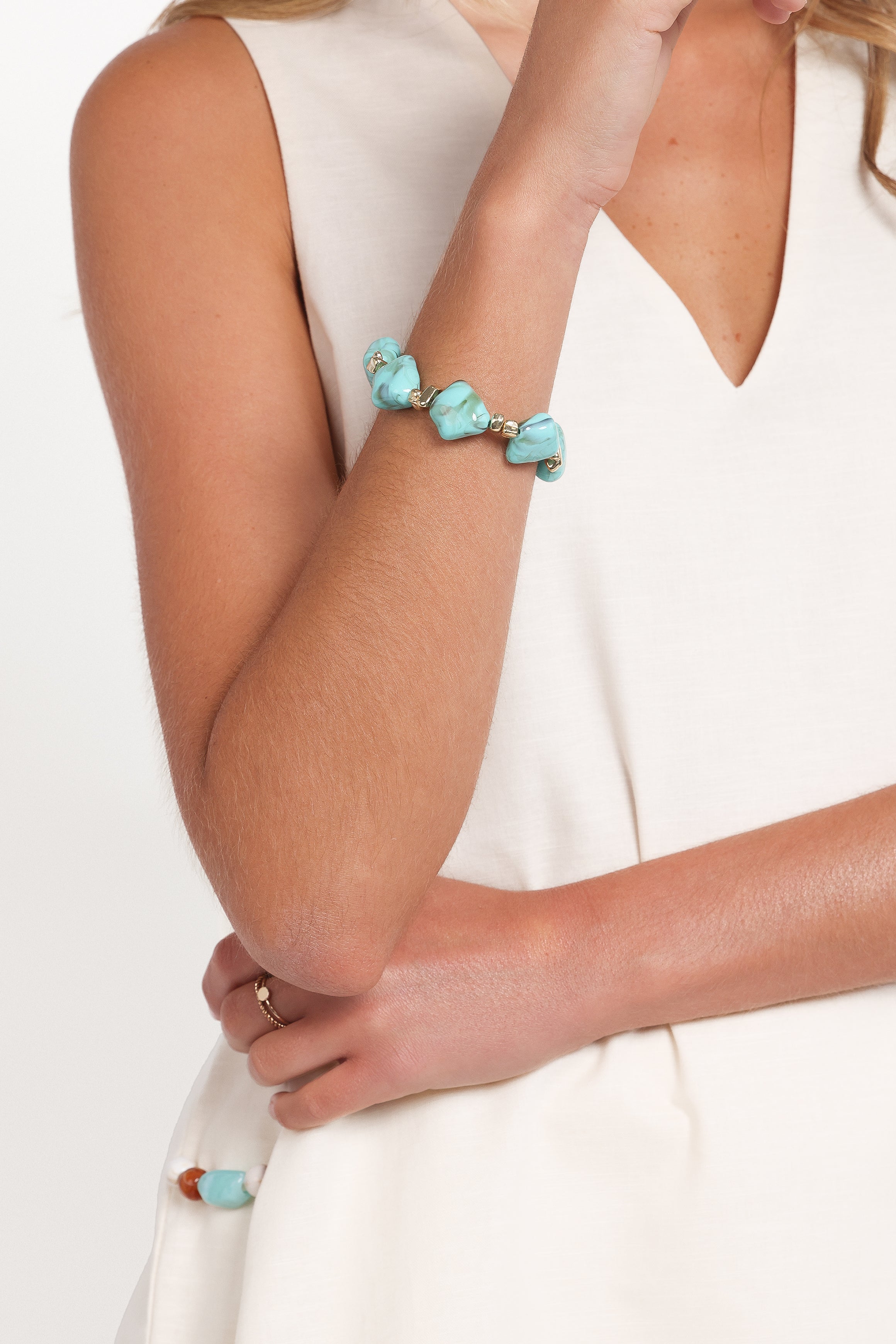 ACCESSORIES Serenity Bracelet - Blue/Gold