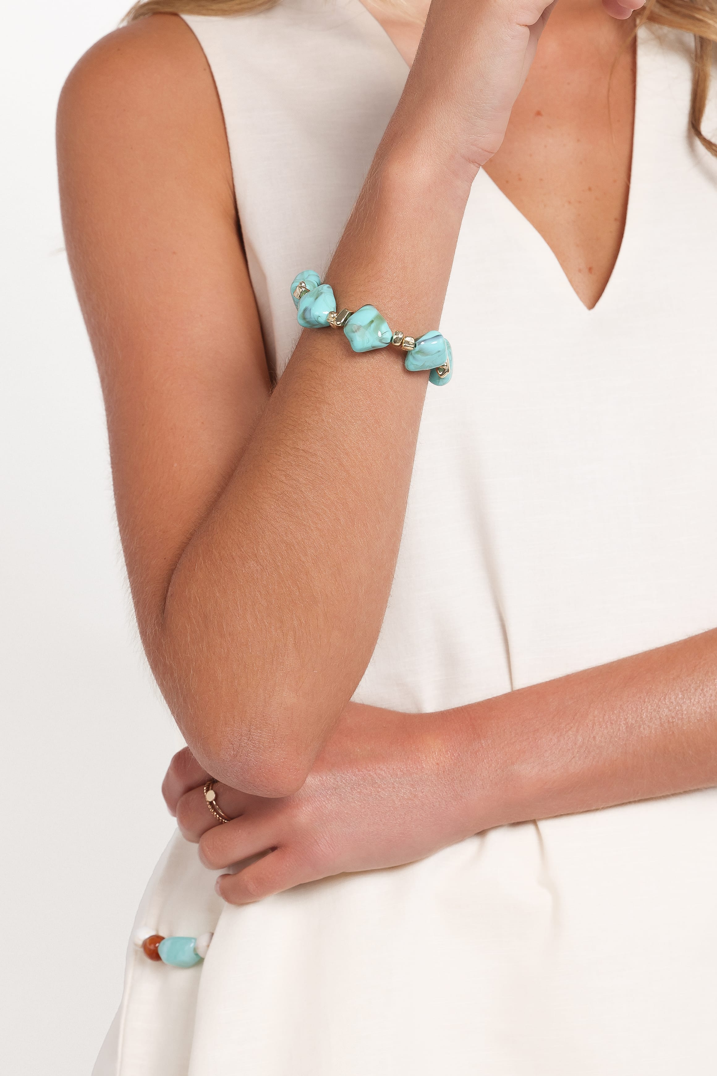 ACCESSORIES Serenity Bracelet - Blue/Gold