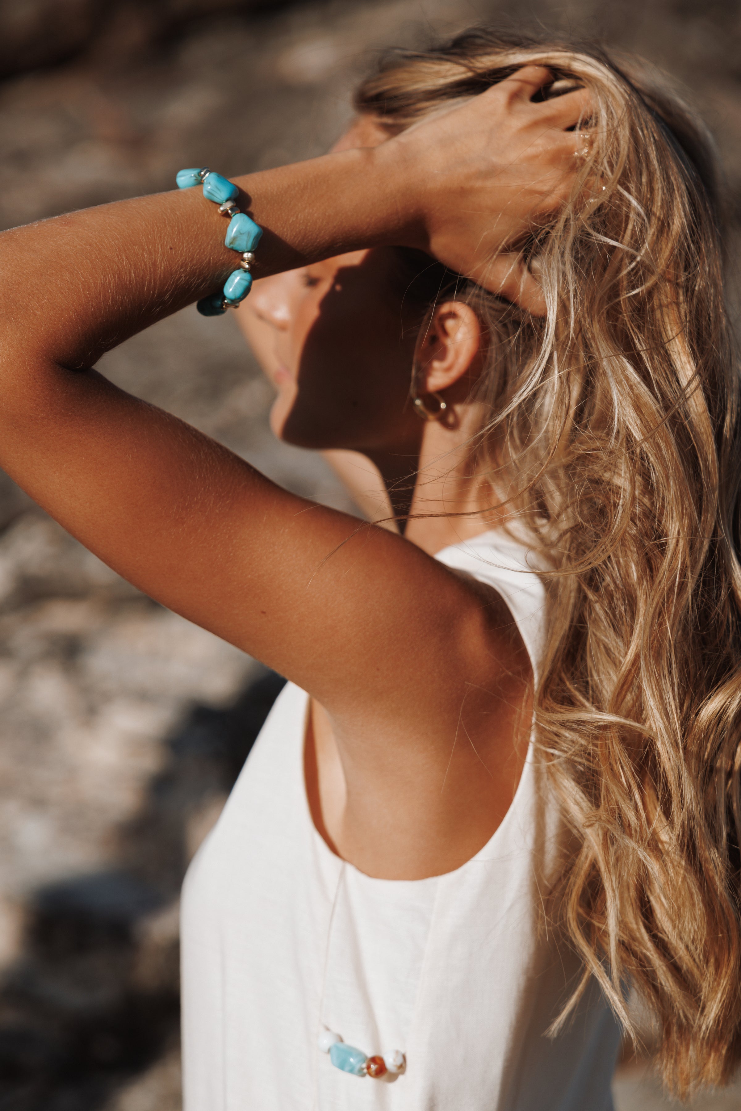 ACCESSORIES Serenity Bracelet - Blue/Gold