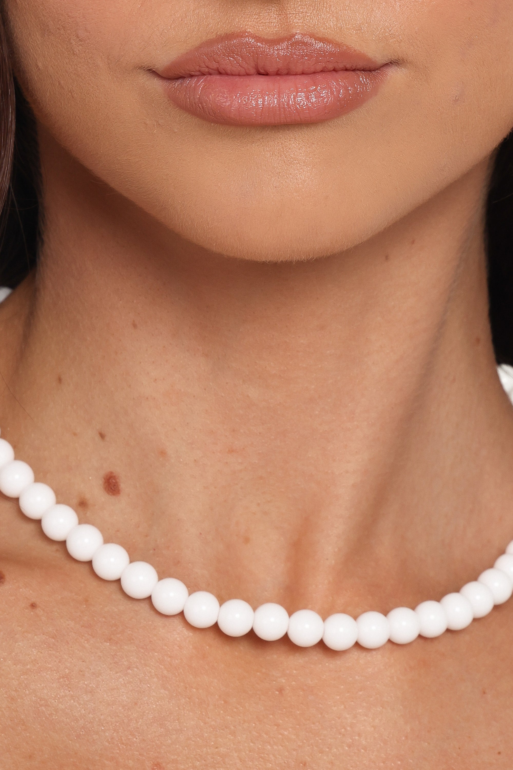 ACCESSORIES Skylar Necklace - White