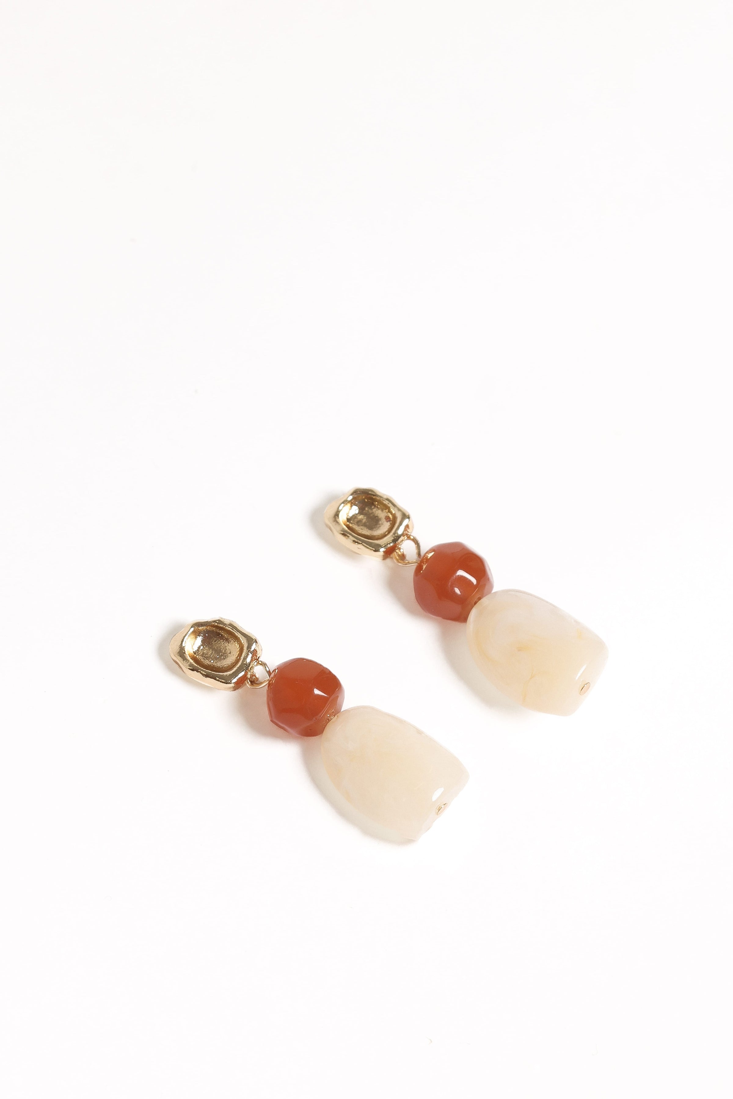 ACCESSORIES Sofie Earrings - Gold/Brown