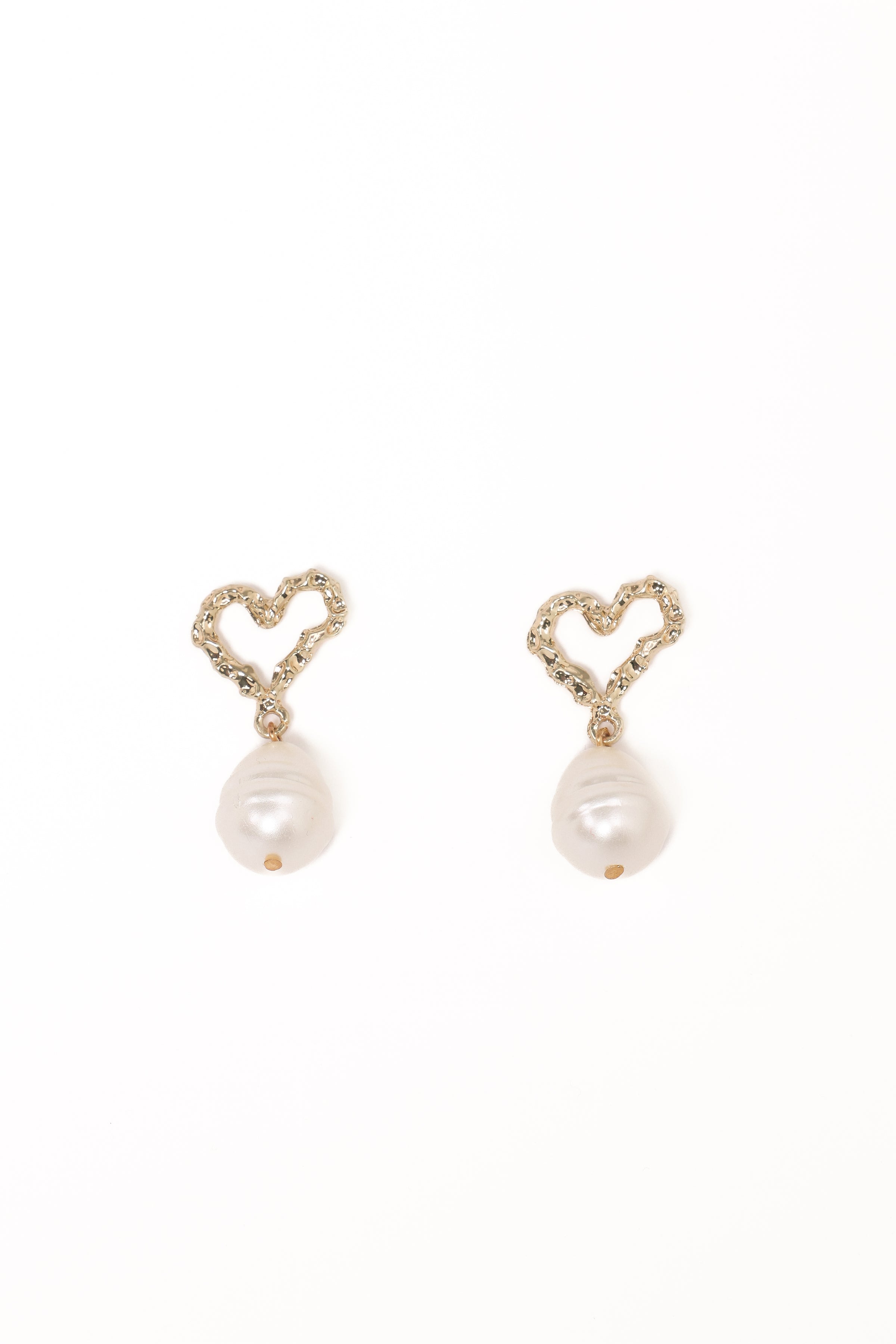 ACCESSORIES Solana Earrings - Gold Pearl