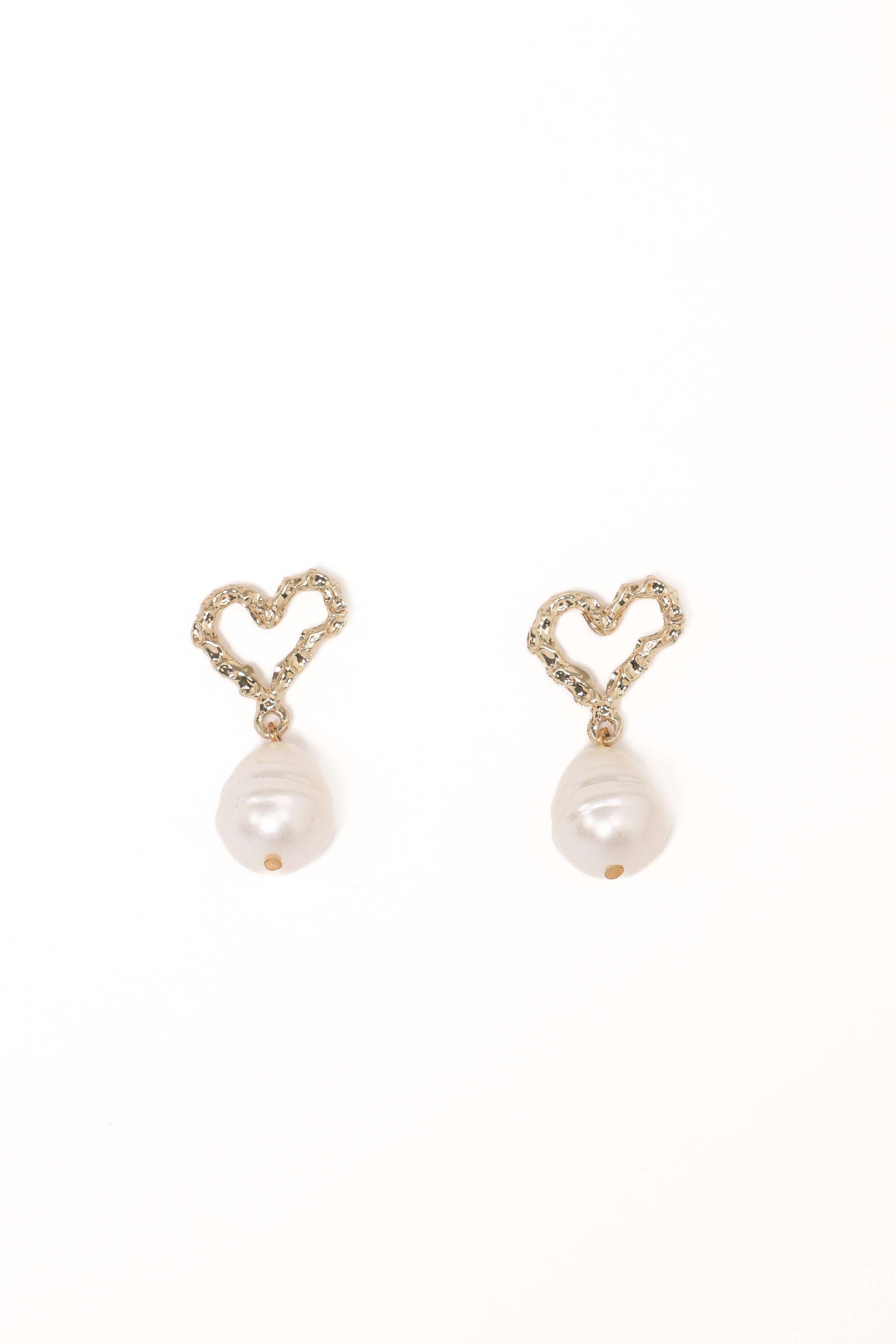 ACCESSORIES Solana Earrings - Gold Pearl