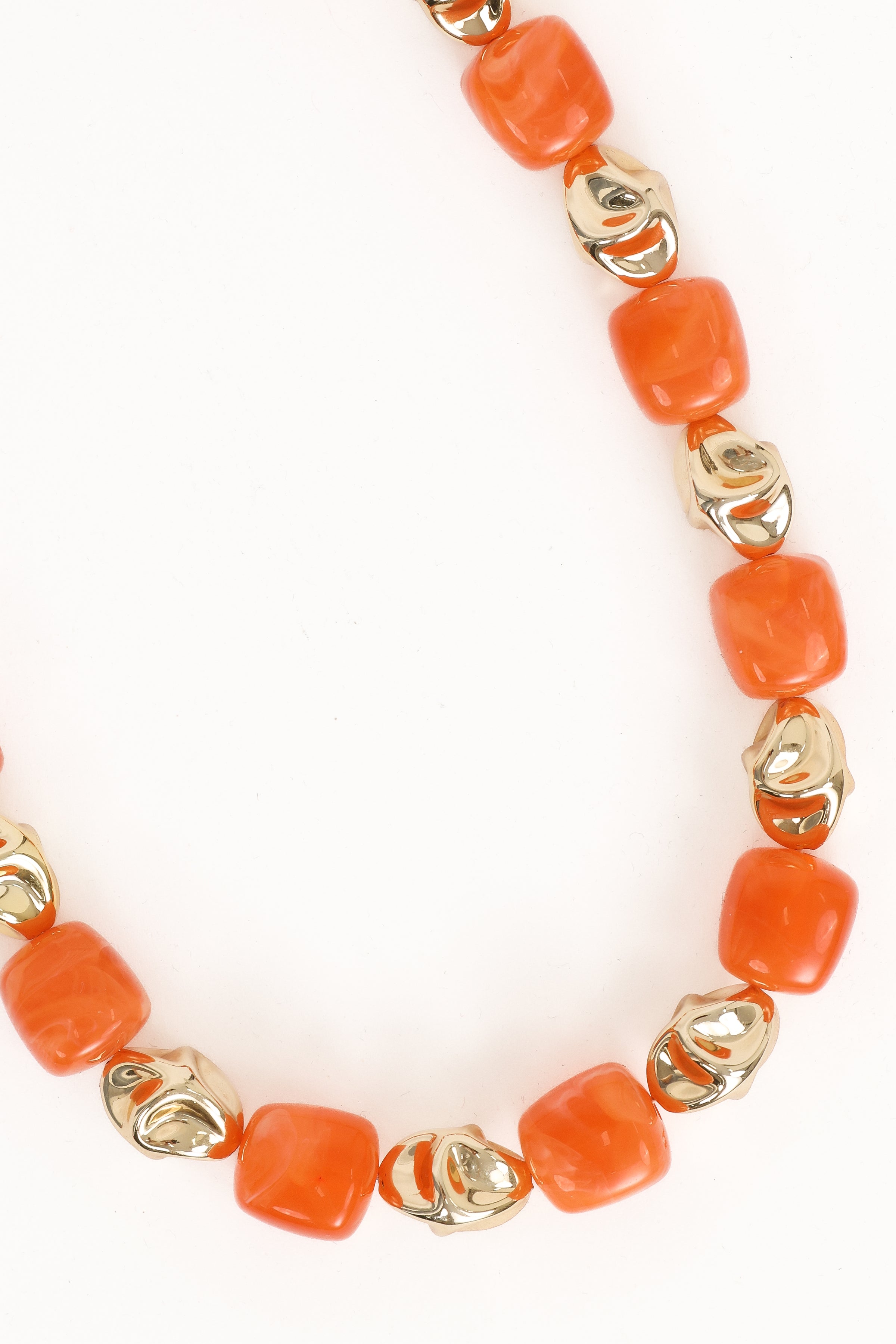 ACCESSORIES Solari Necklace - Gold/Orange