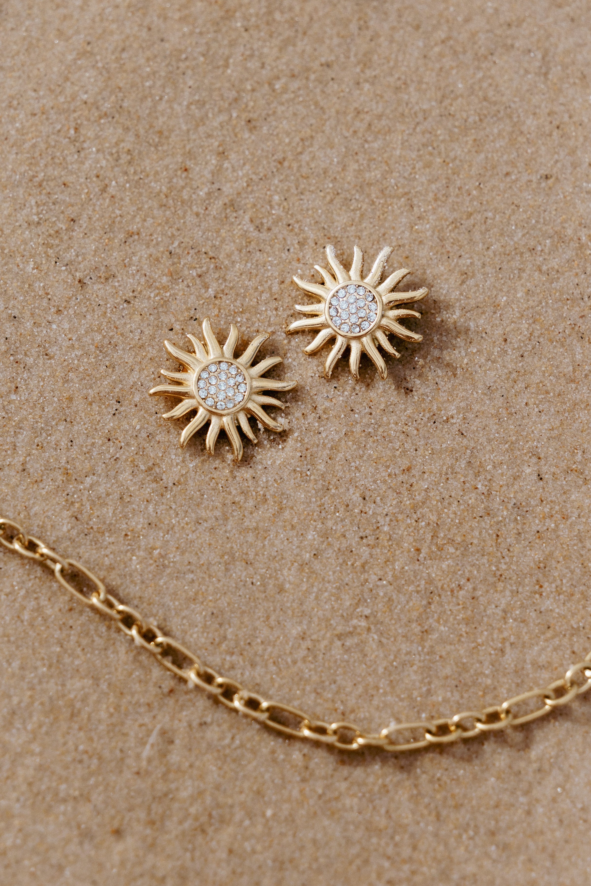 ACCESSORIES Soleil Earrings - Gold