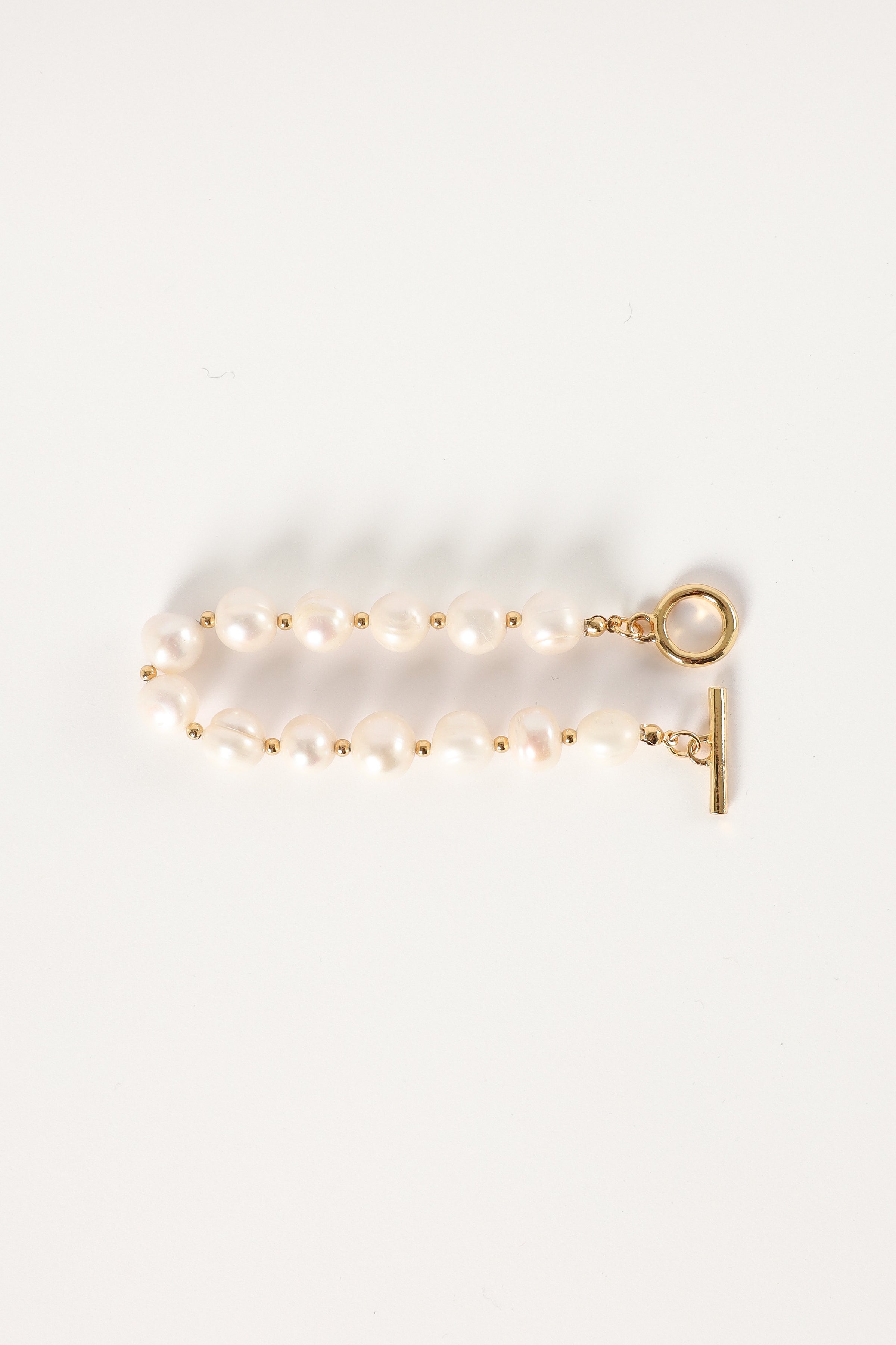 ACCESSORIES @Stuart Freshwater Pearl Bracelet - Pearl