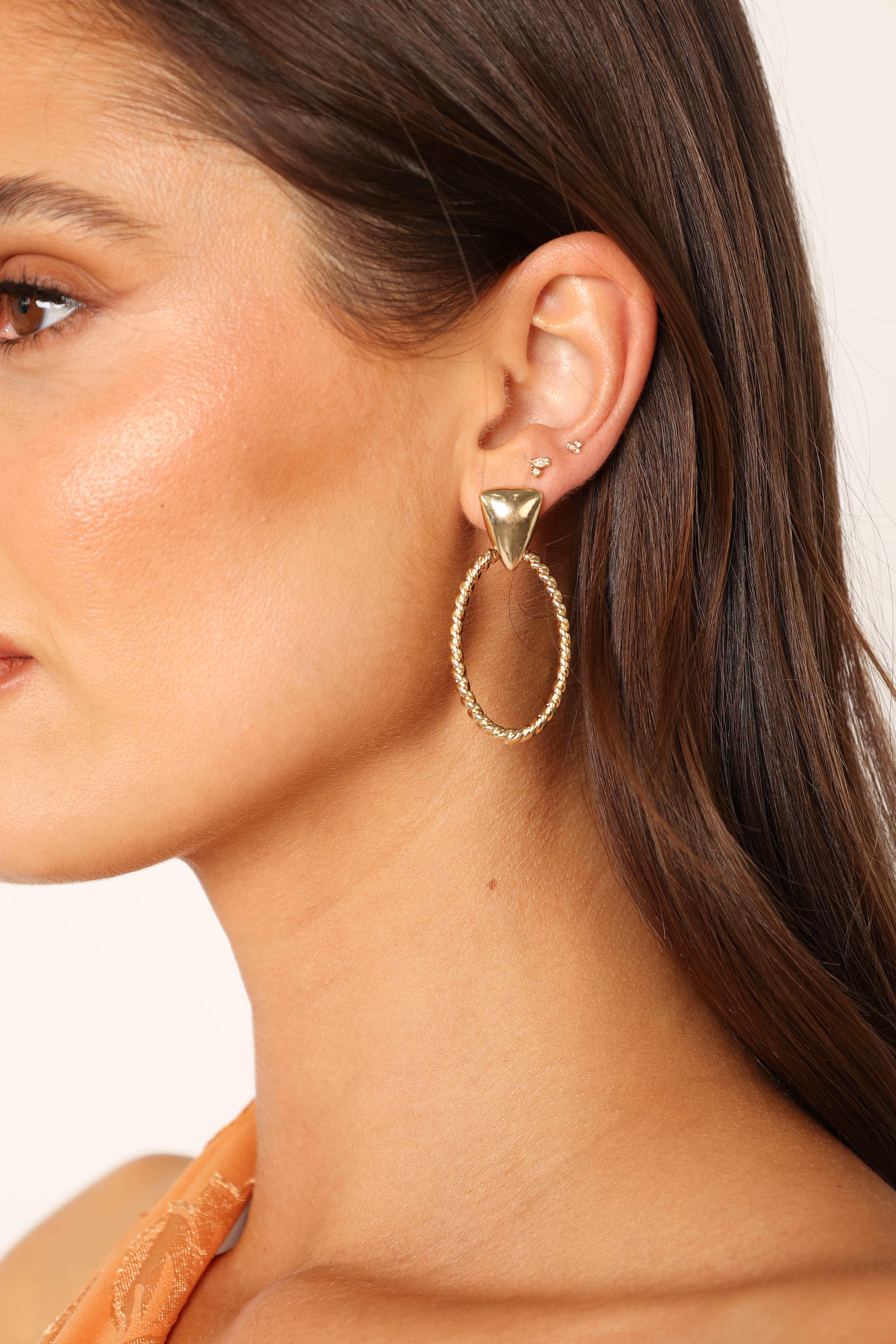 ACCESSORIES @Taj Earrings - Gold