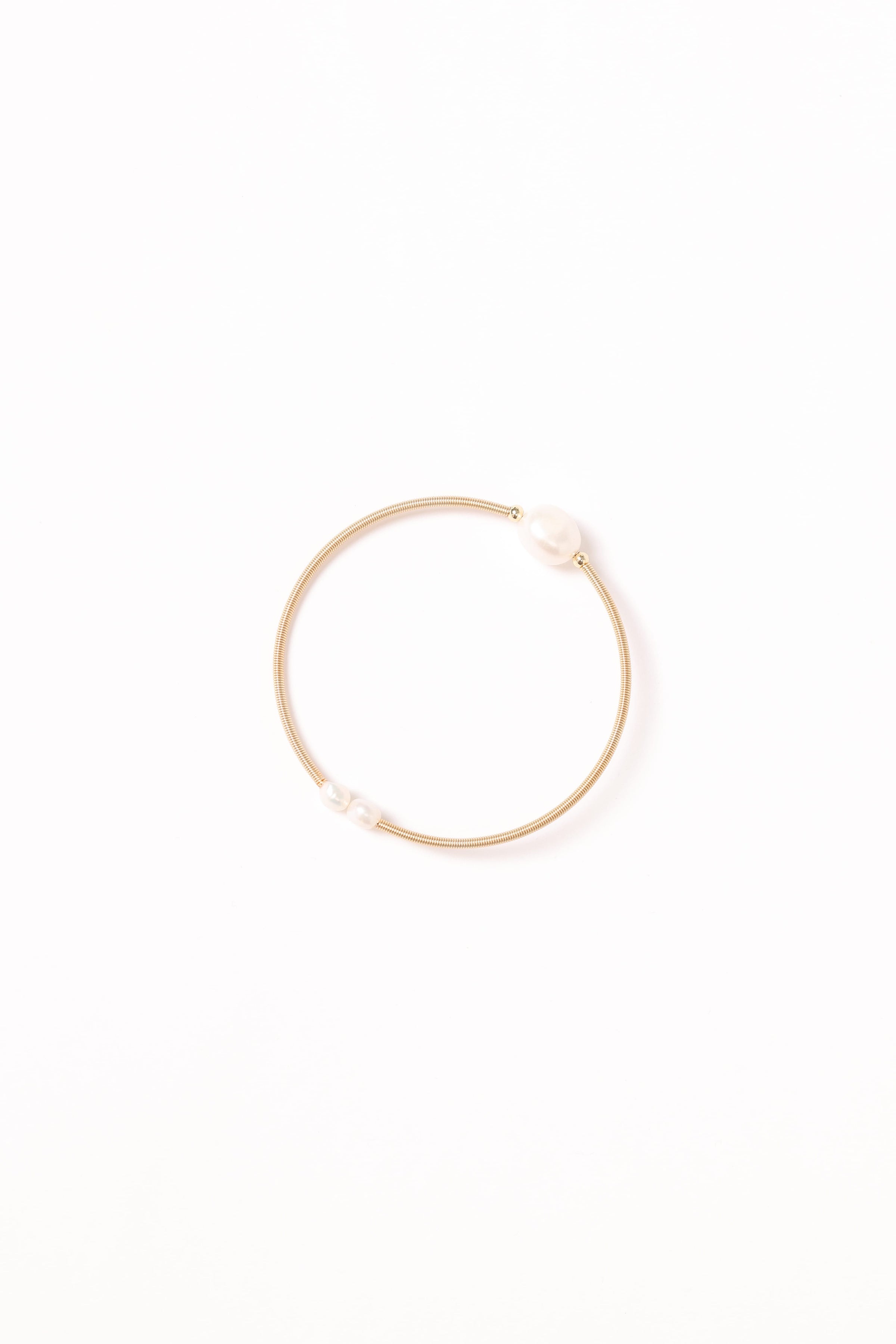 ACCESSORIES Tilda Bracelet - Gold/Pearl