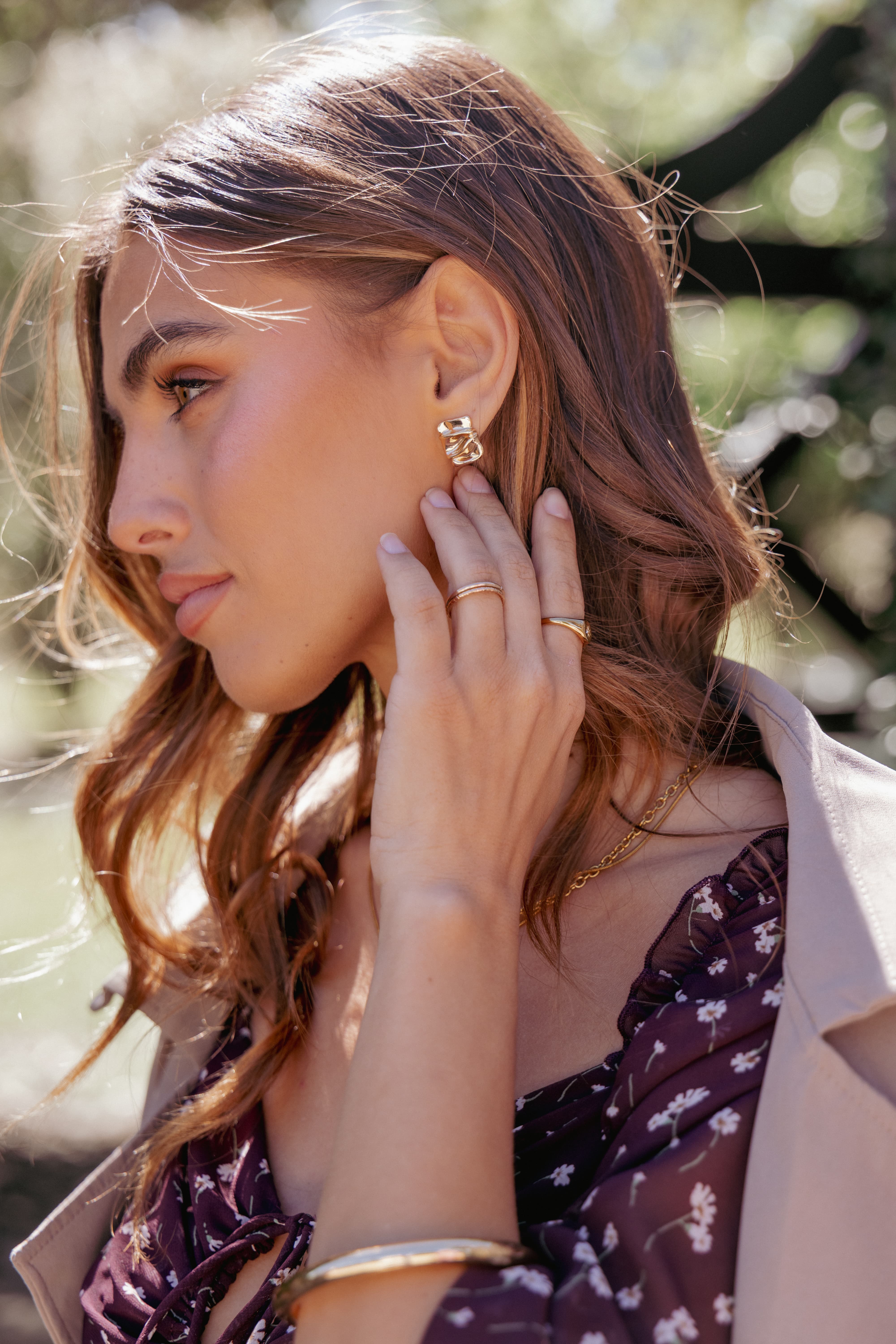 ACCESSORIES Uma Earrings - Gold