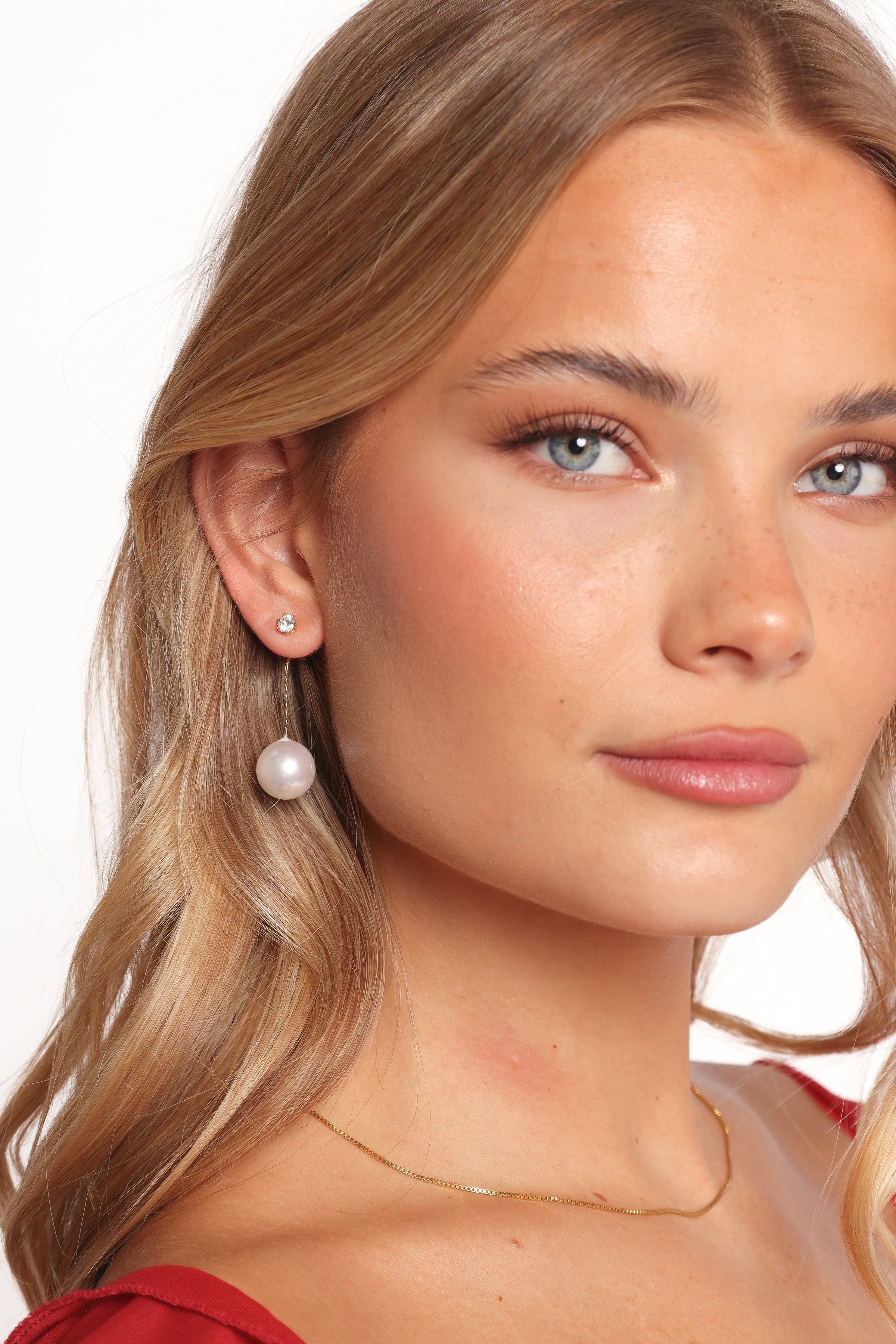 ACCESSORIES Vivienne Earrings - Gold/Pearl