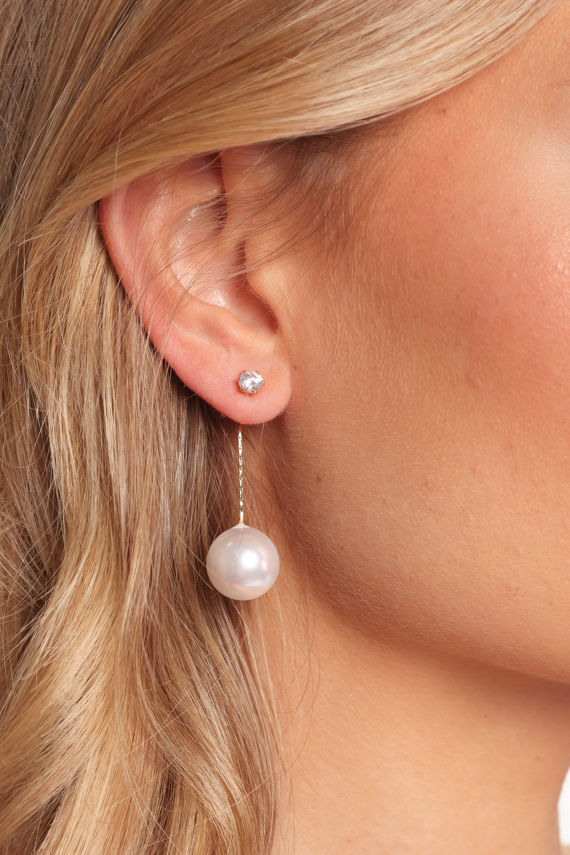 ACCESSORIES Vivienne Earrings - Gold/Pearl