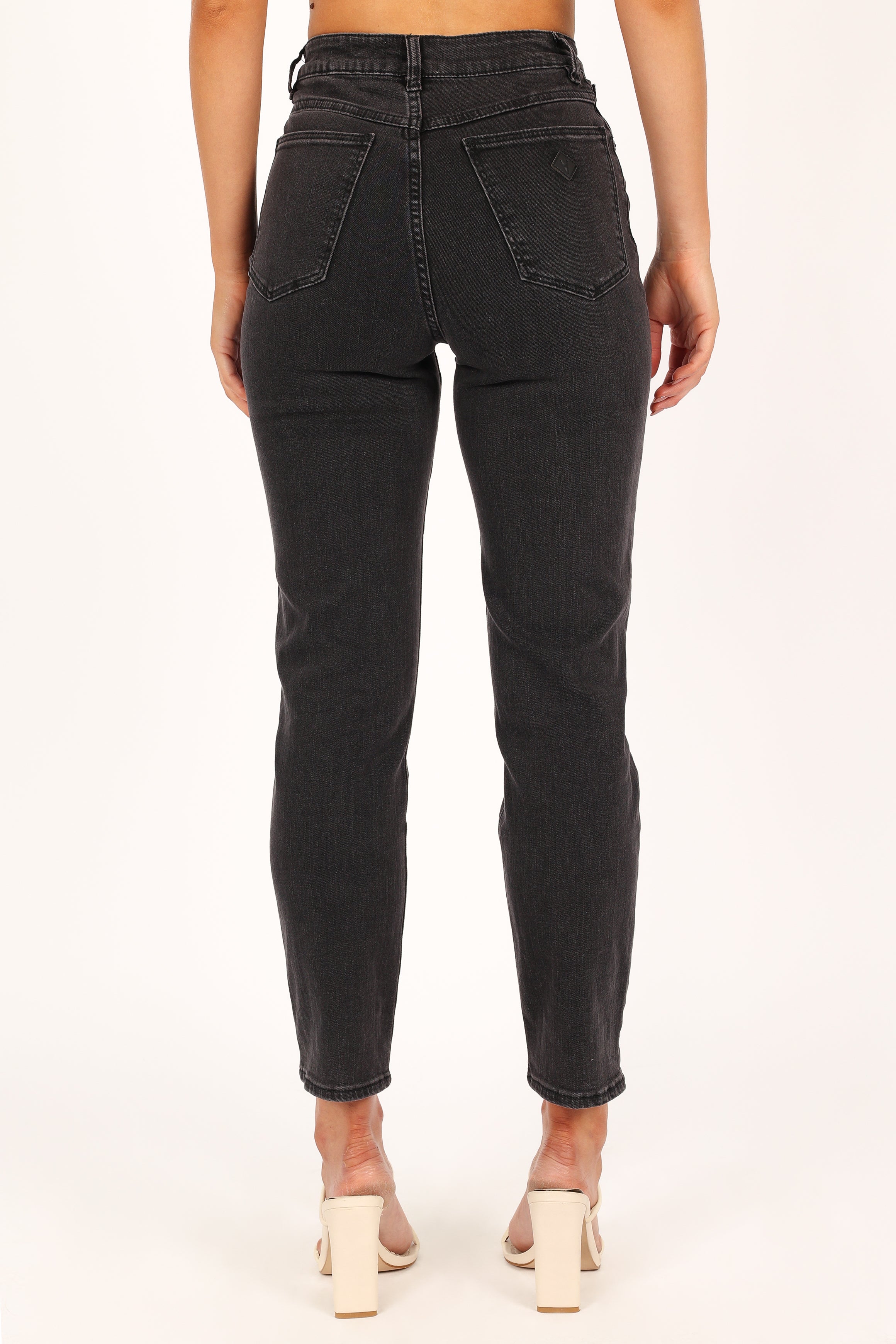 BOTTOMS @Abrand 94 High Slim Jeans - 90210 Washed Black