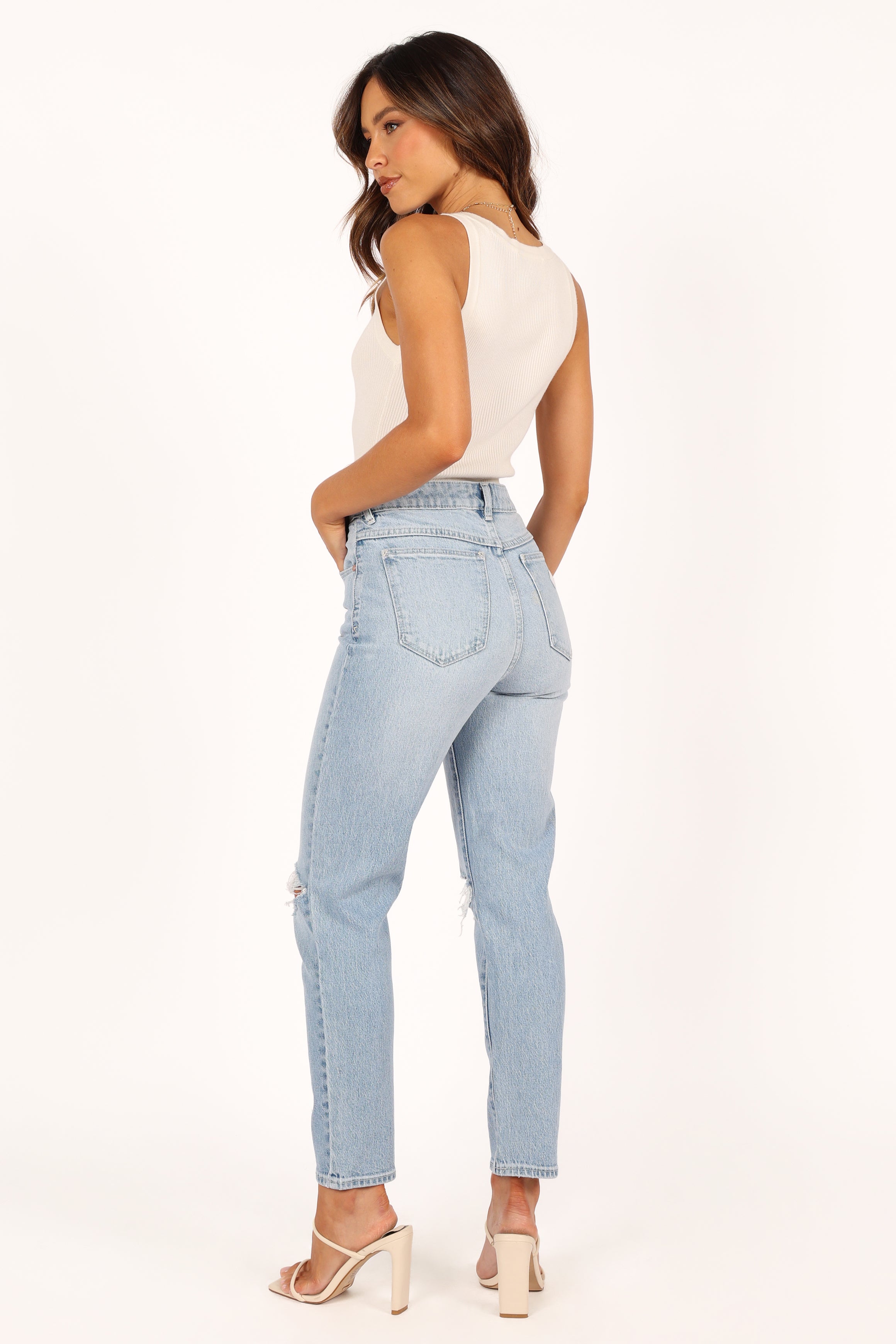 BOTTOMS @Abrand 94 High Slim Jeans - Gina Rip