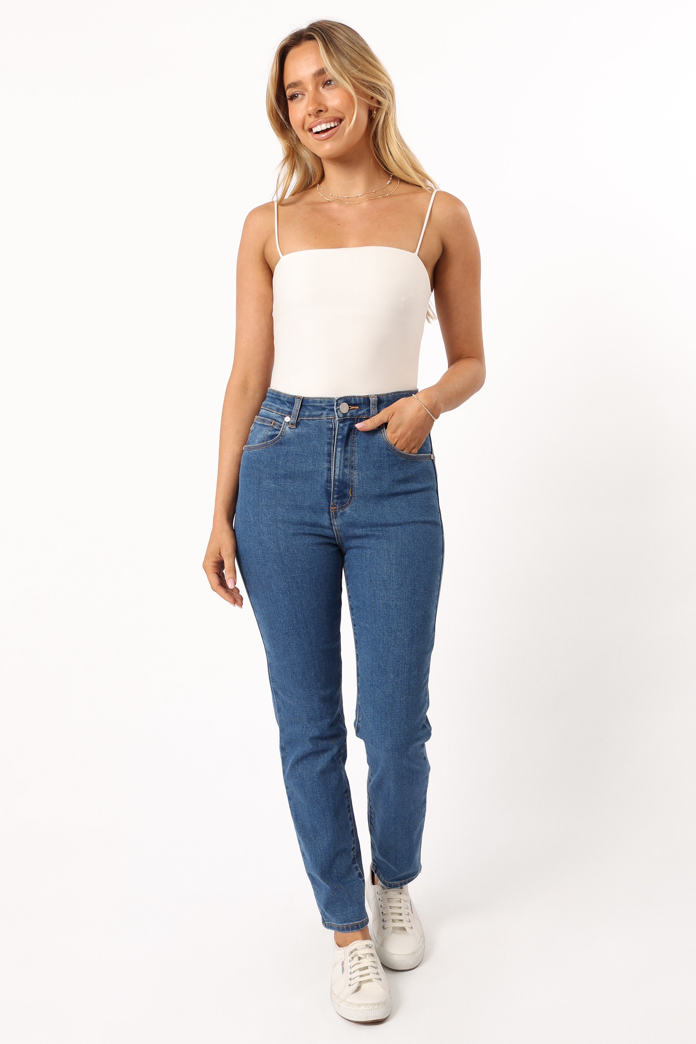 BOTTOMS @Abrand 94 High Slim Jeans - Liliana Mid Blue