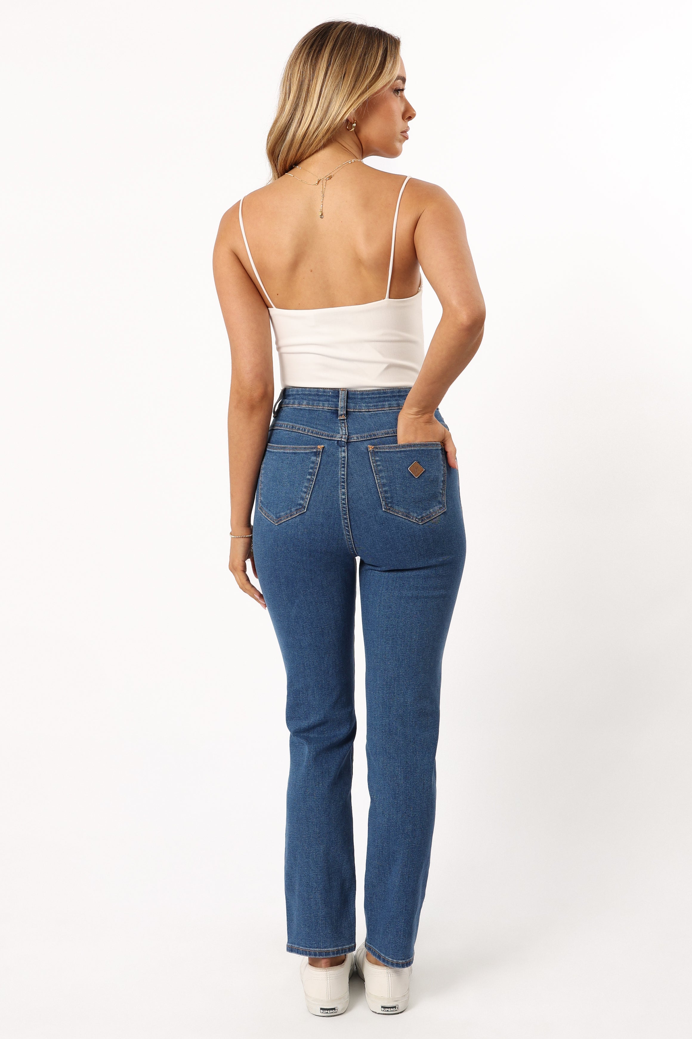 BOTTOMS @Abrand 94 High Slim Jeans - Liliana Mid Blue