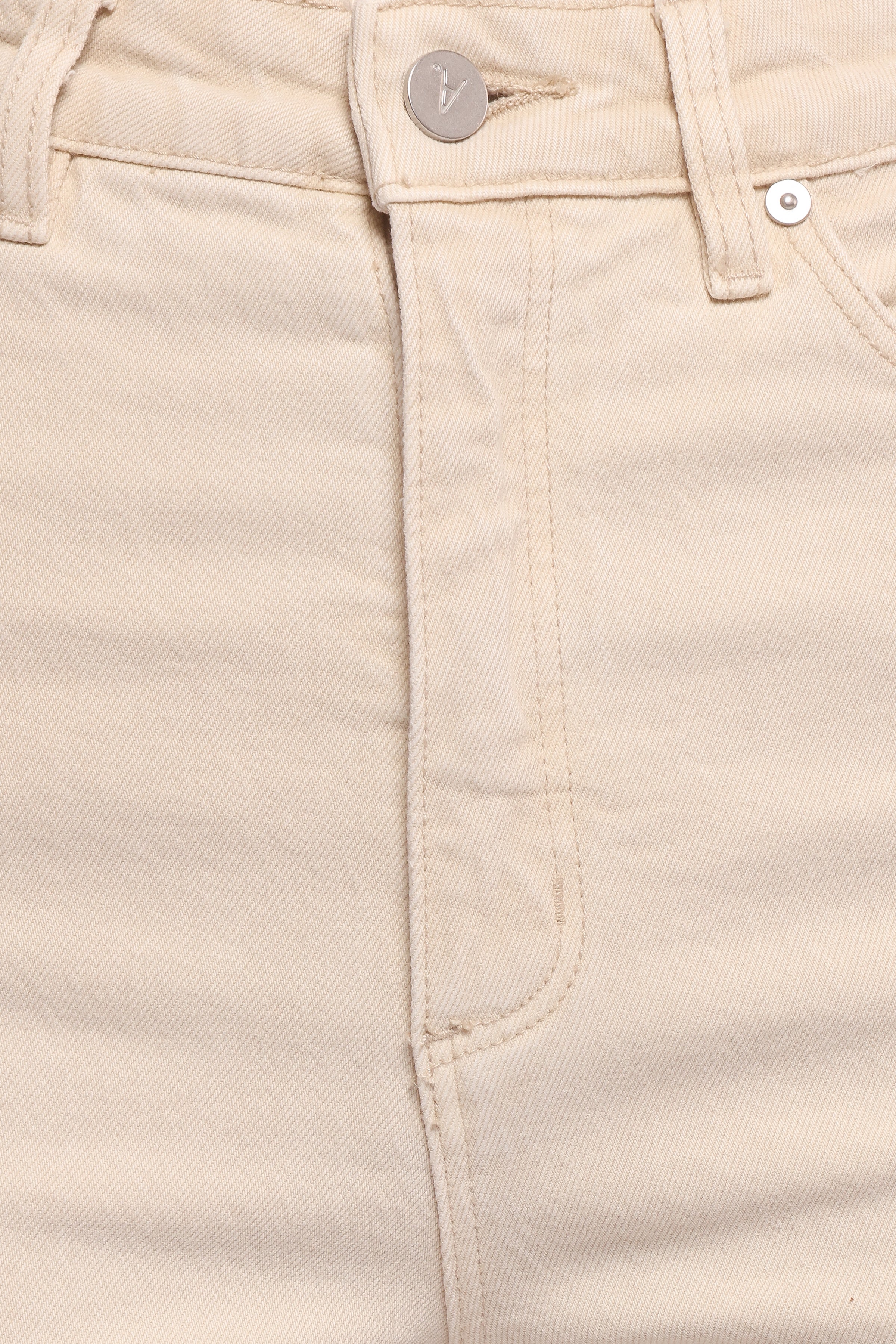 BOTTOMS Abrand 94 High Wide Jeans - Bone