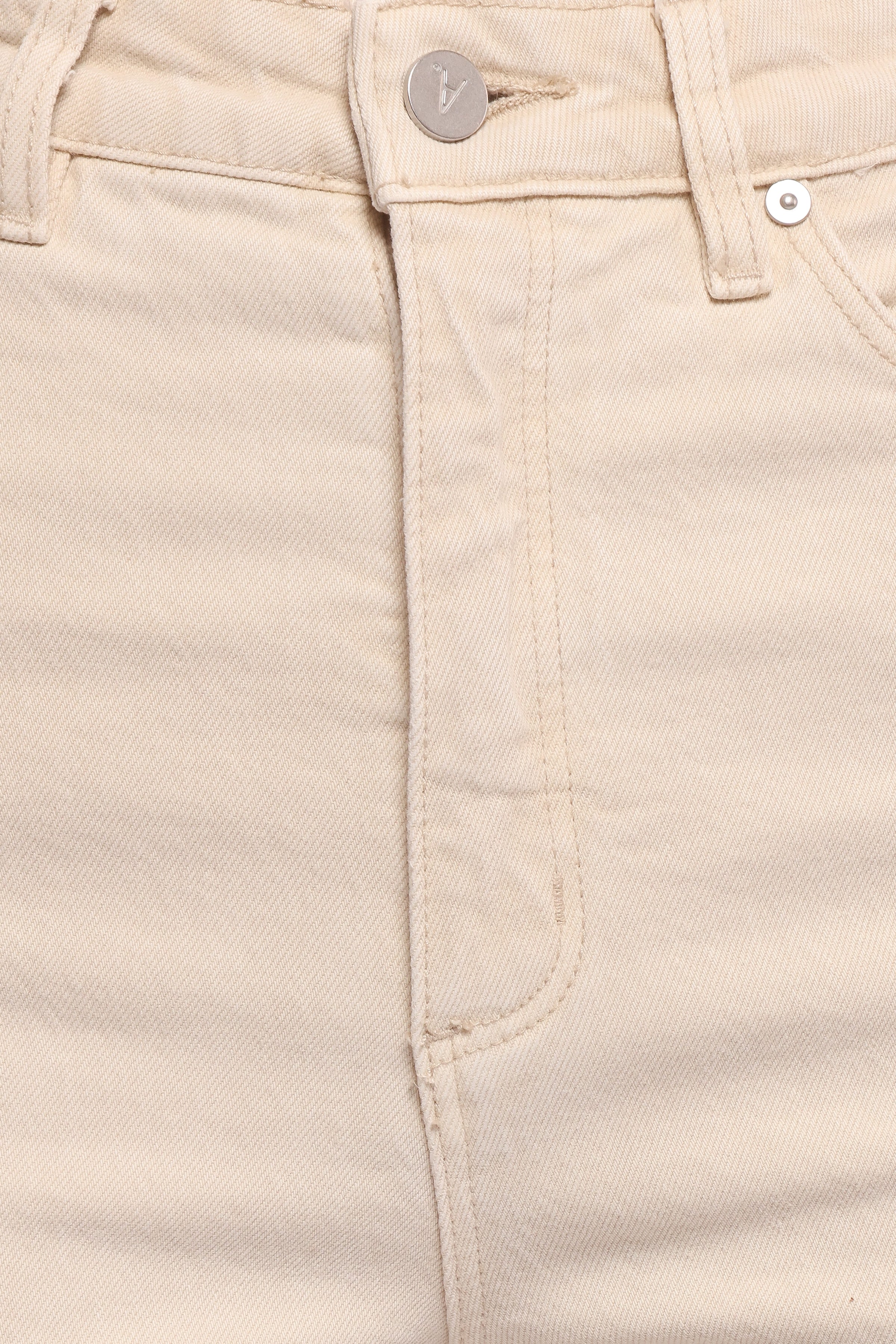 BOTTOMS Abrand 94 High Wide Jeans - Bone