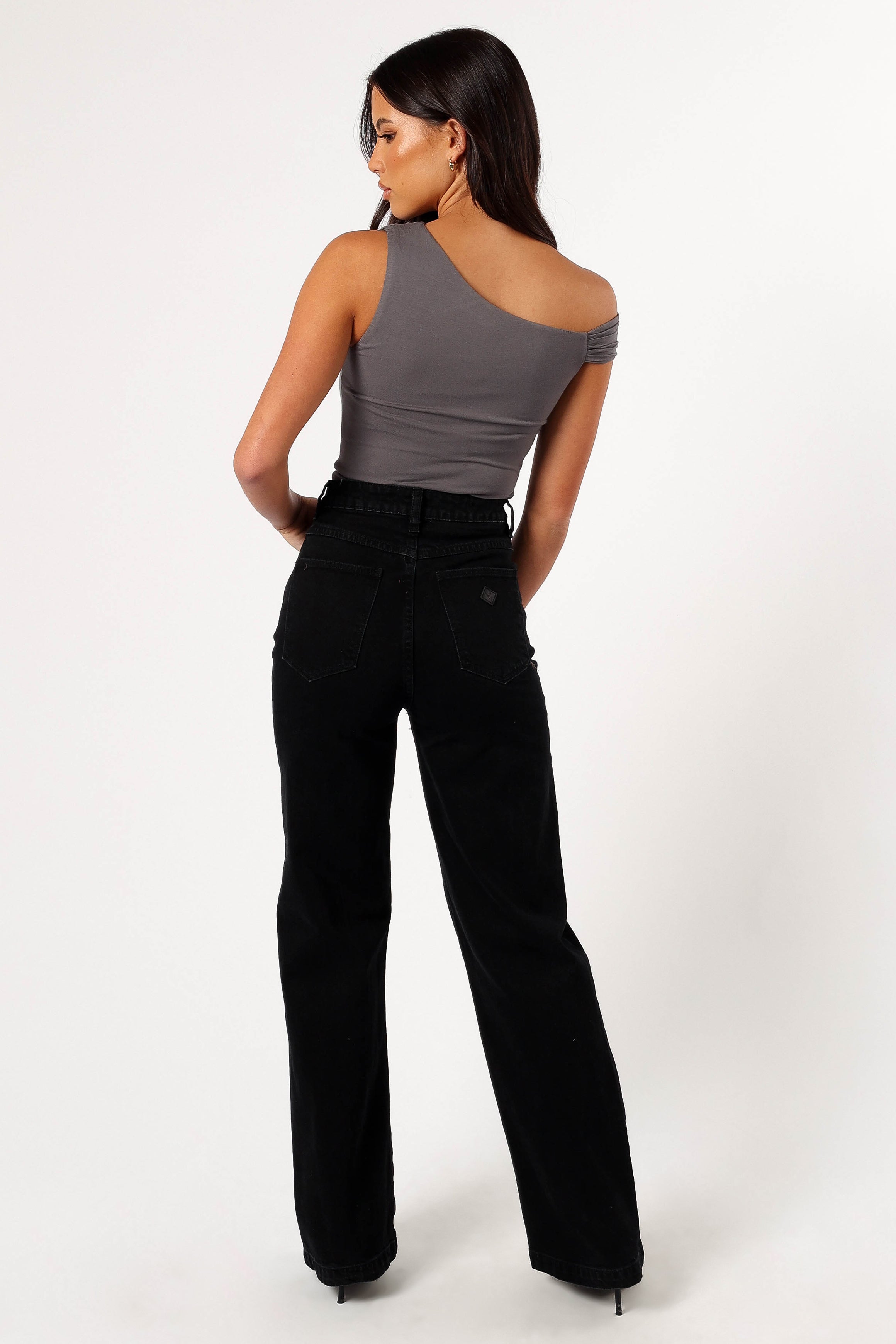 BOTTOMS @Abrand 94 High Wide Jeans - Dead Of Night