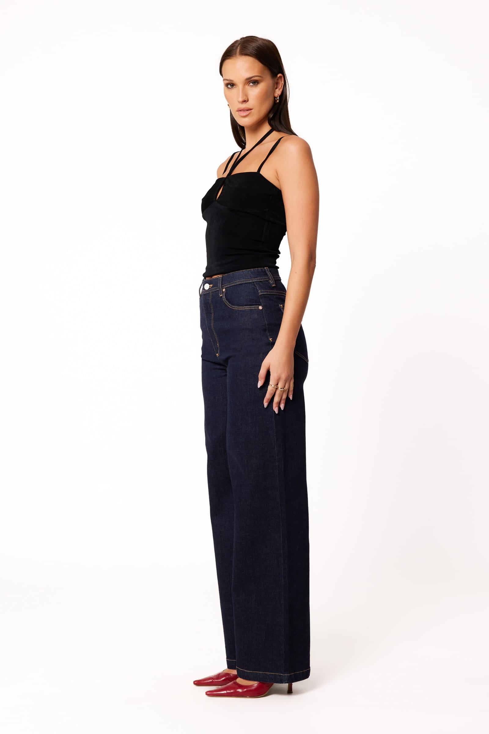 BOTTOMS Abrand 94 High Wide Jeans - Richie