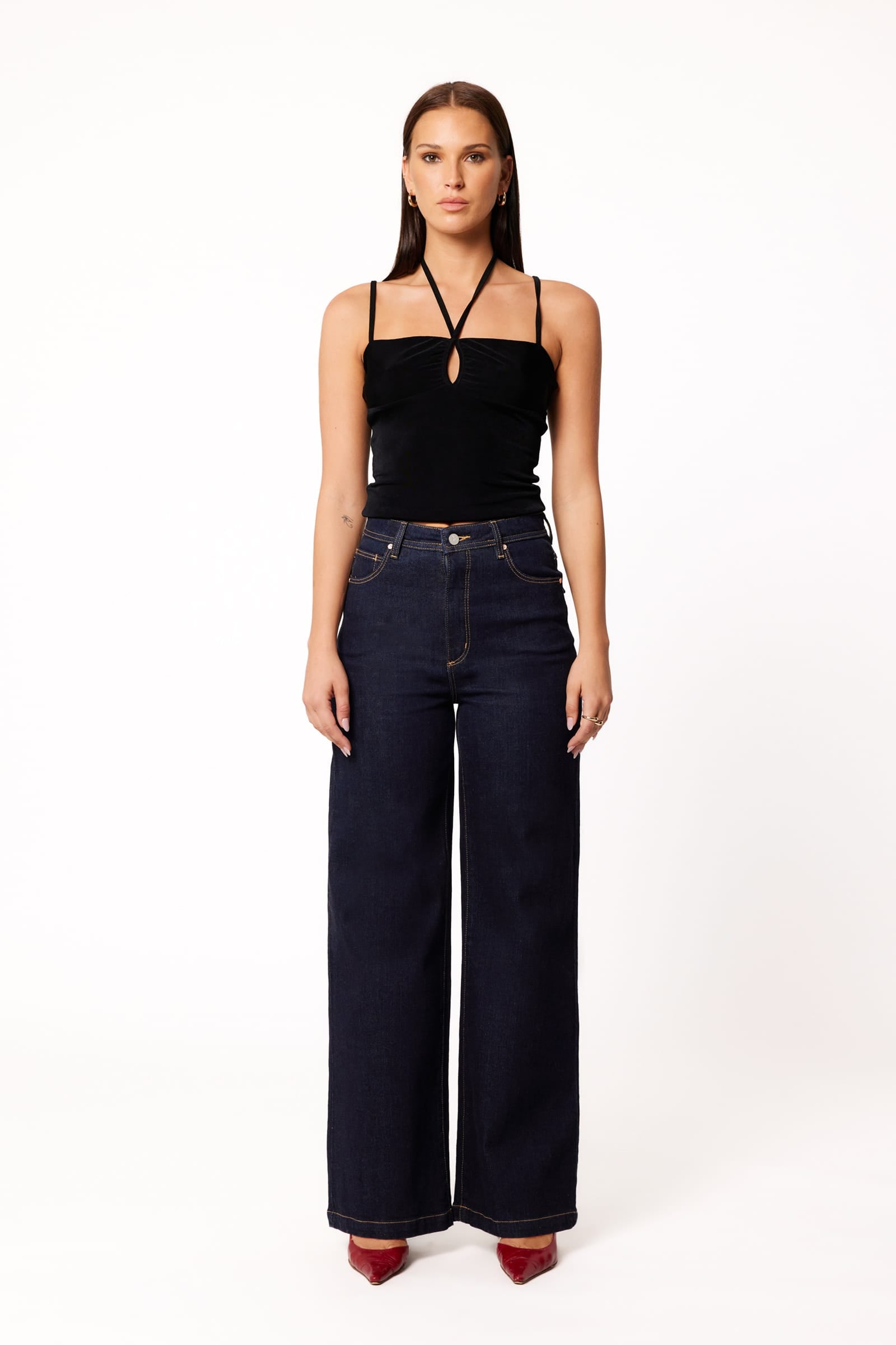 BOTTOMS Abrand 94 High Wide Jeans - Richie