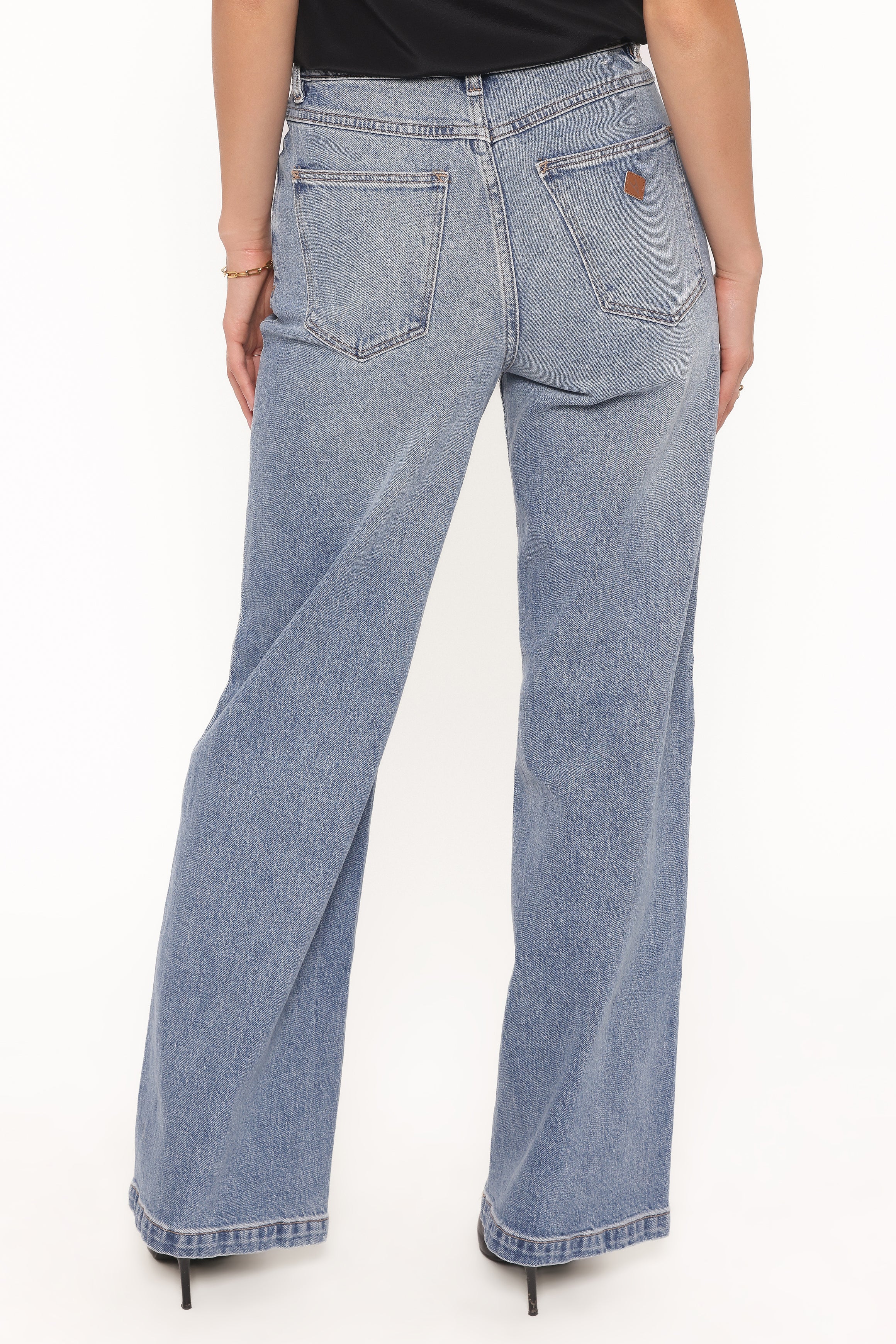BOTTOMS @Abrand 94 Wide Leg Jeans - Selena